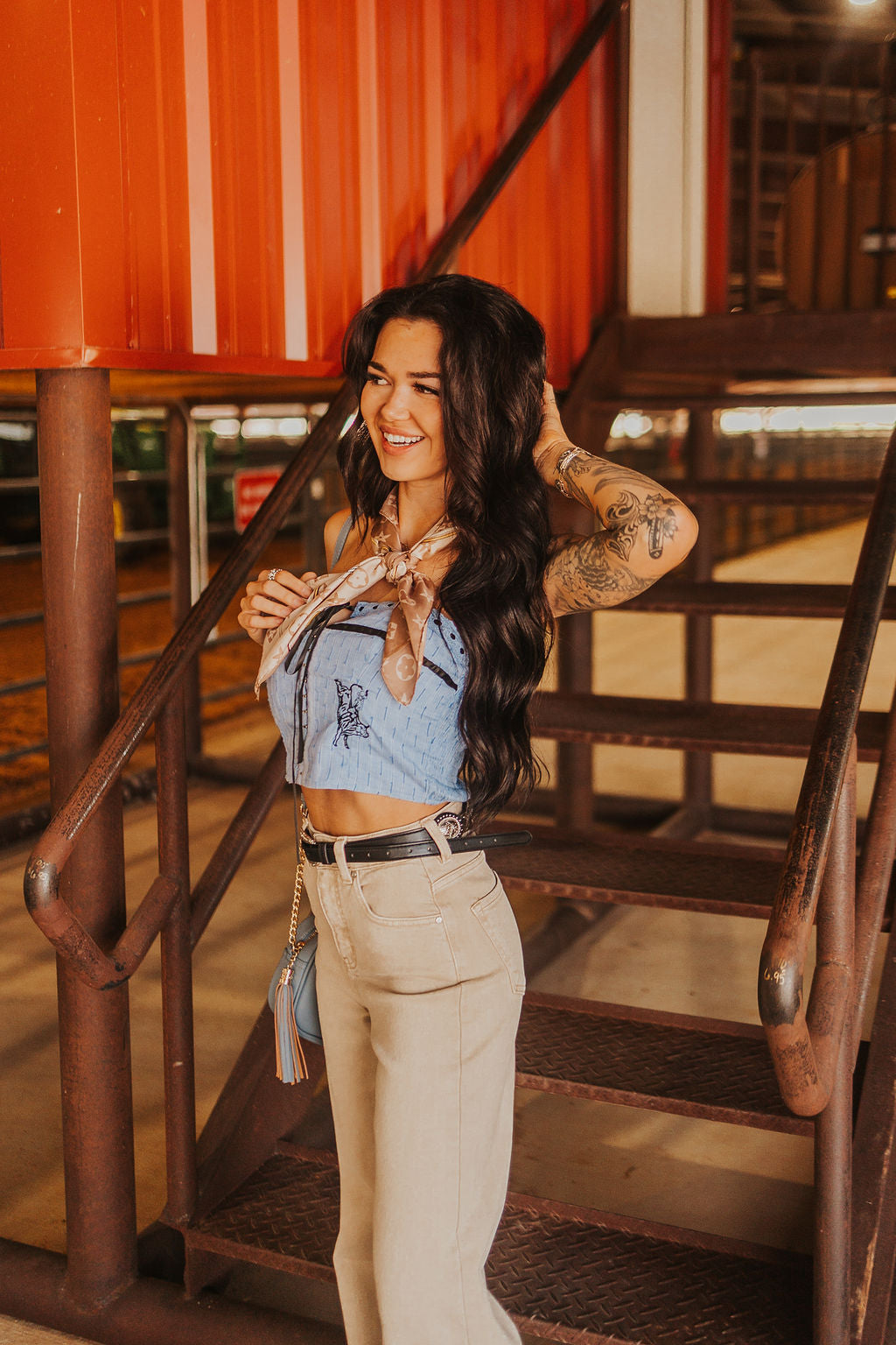 SALE The Bull Rider Crop Top