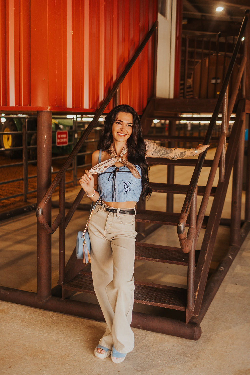 SALE The Bull Rider Crop Top