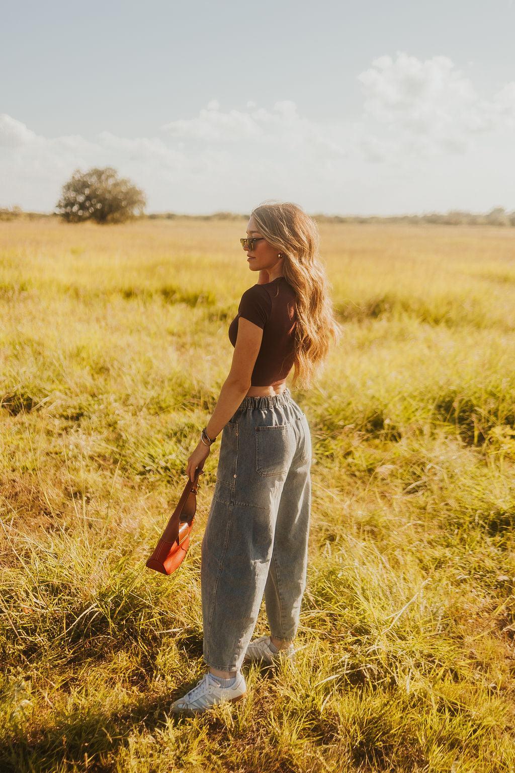 SALE The Sariah Barrel Jean