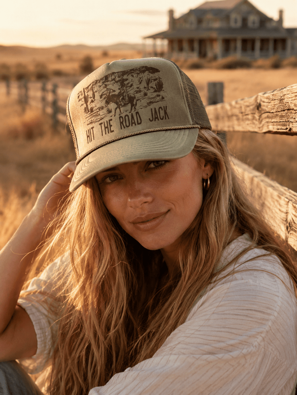 Hit The Road Jack Trucker Hat