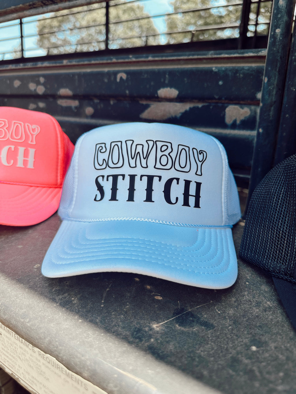The Cowboy Stitch Trucker Cap