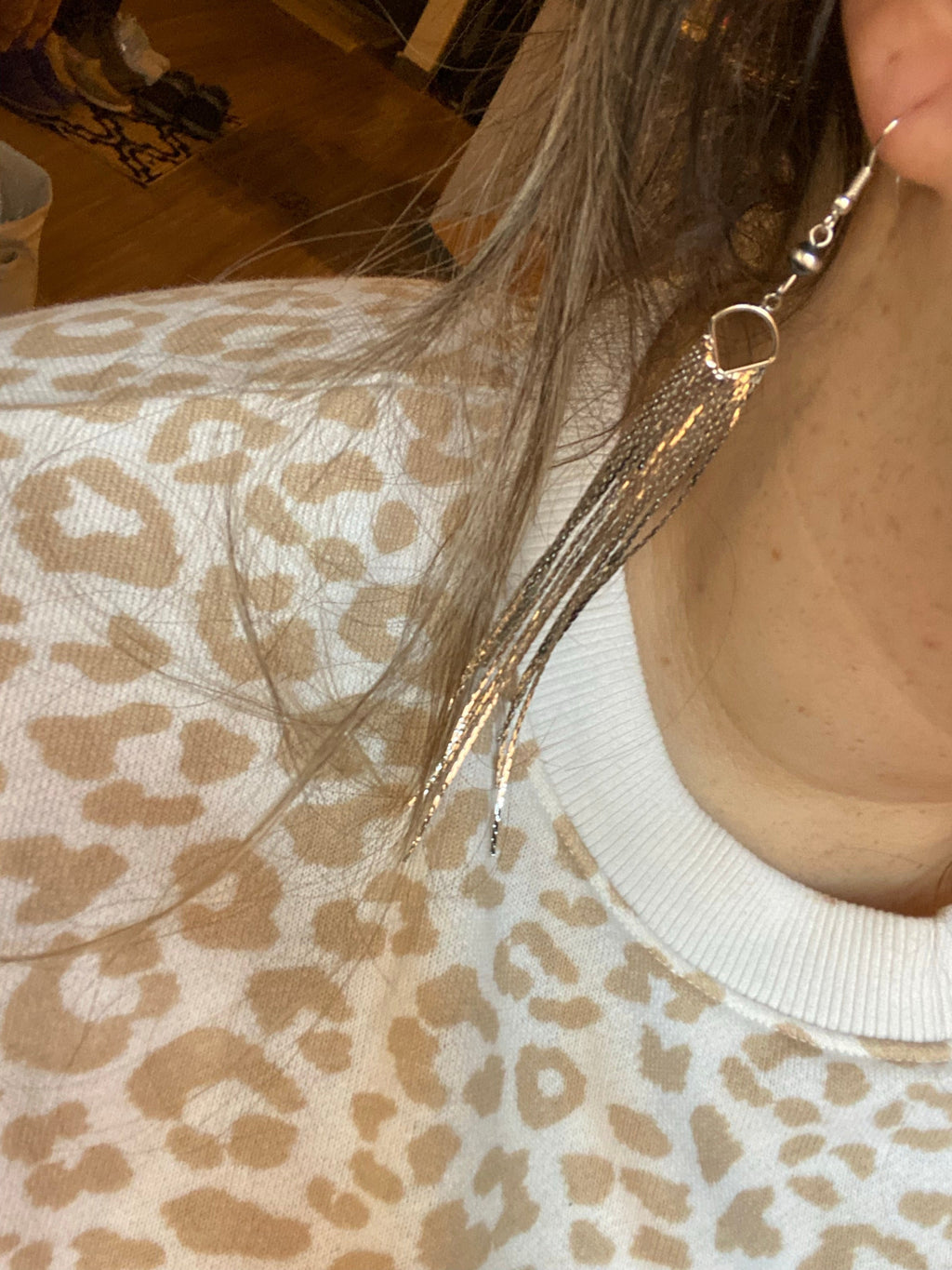 The Chic Dangle Sterling Silver Pearl Earrings