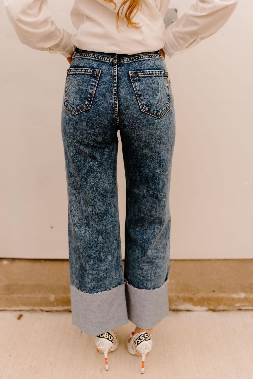 SALE The Reign Wide Leg Jean