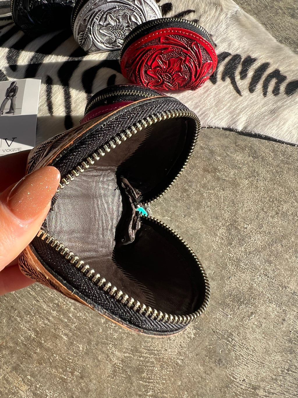 The Mini Coin Purse SILVER