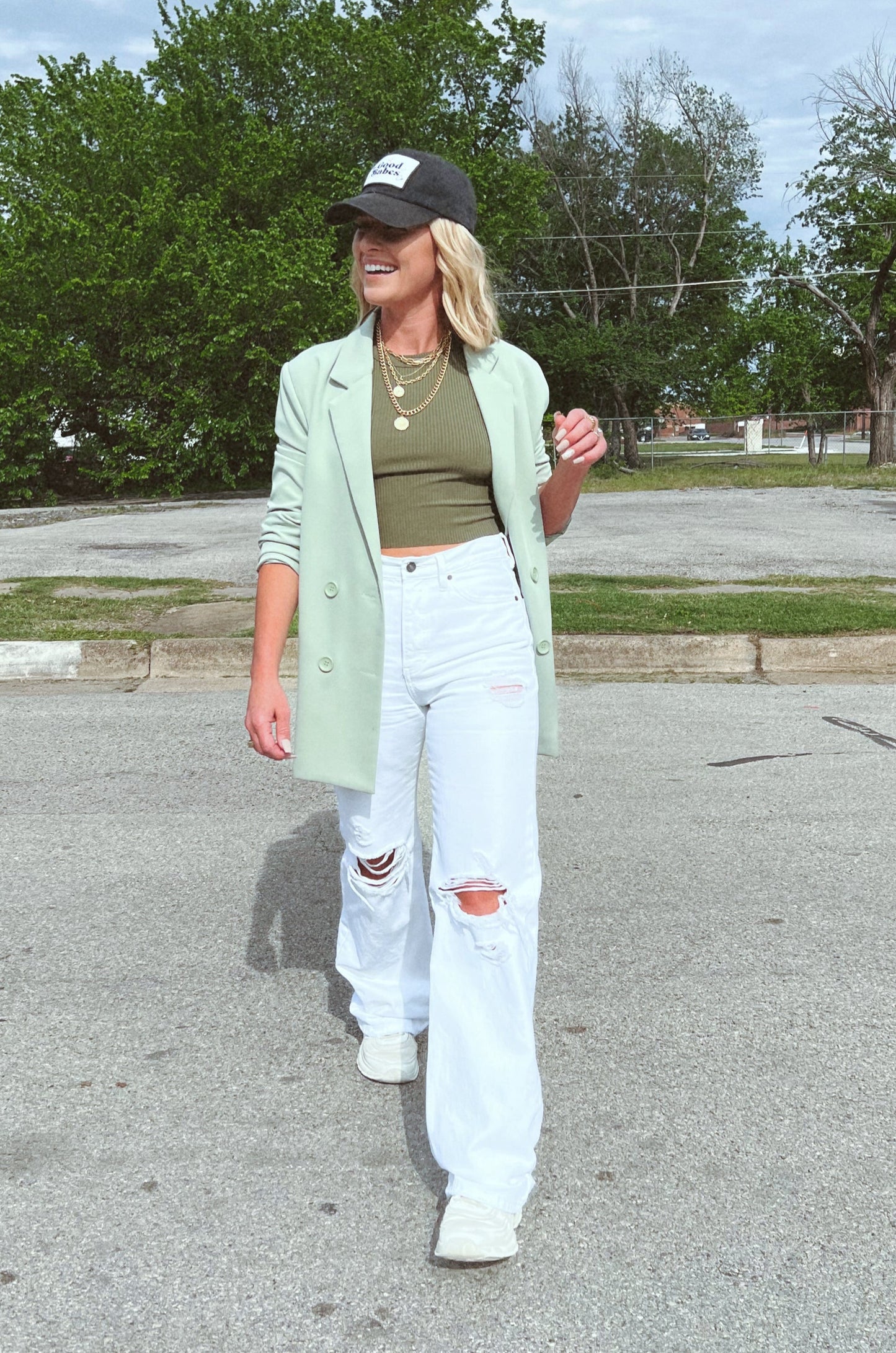 SALE The Serena Jean in White