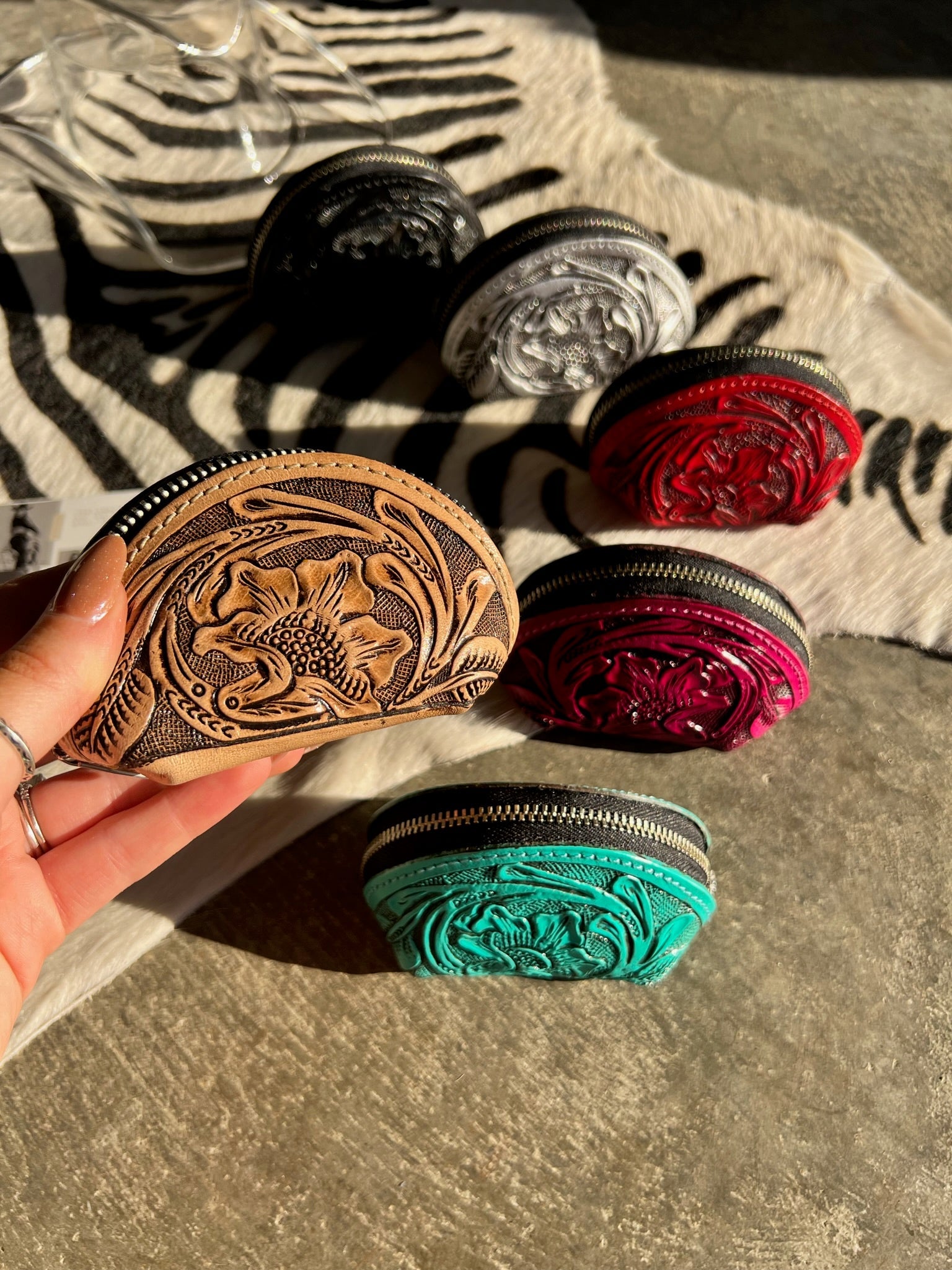 The Mini Coin Purse SILVER