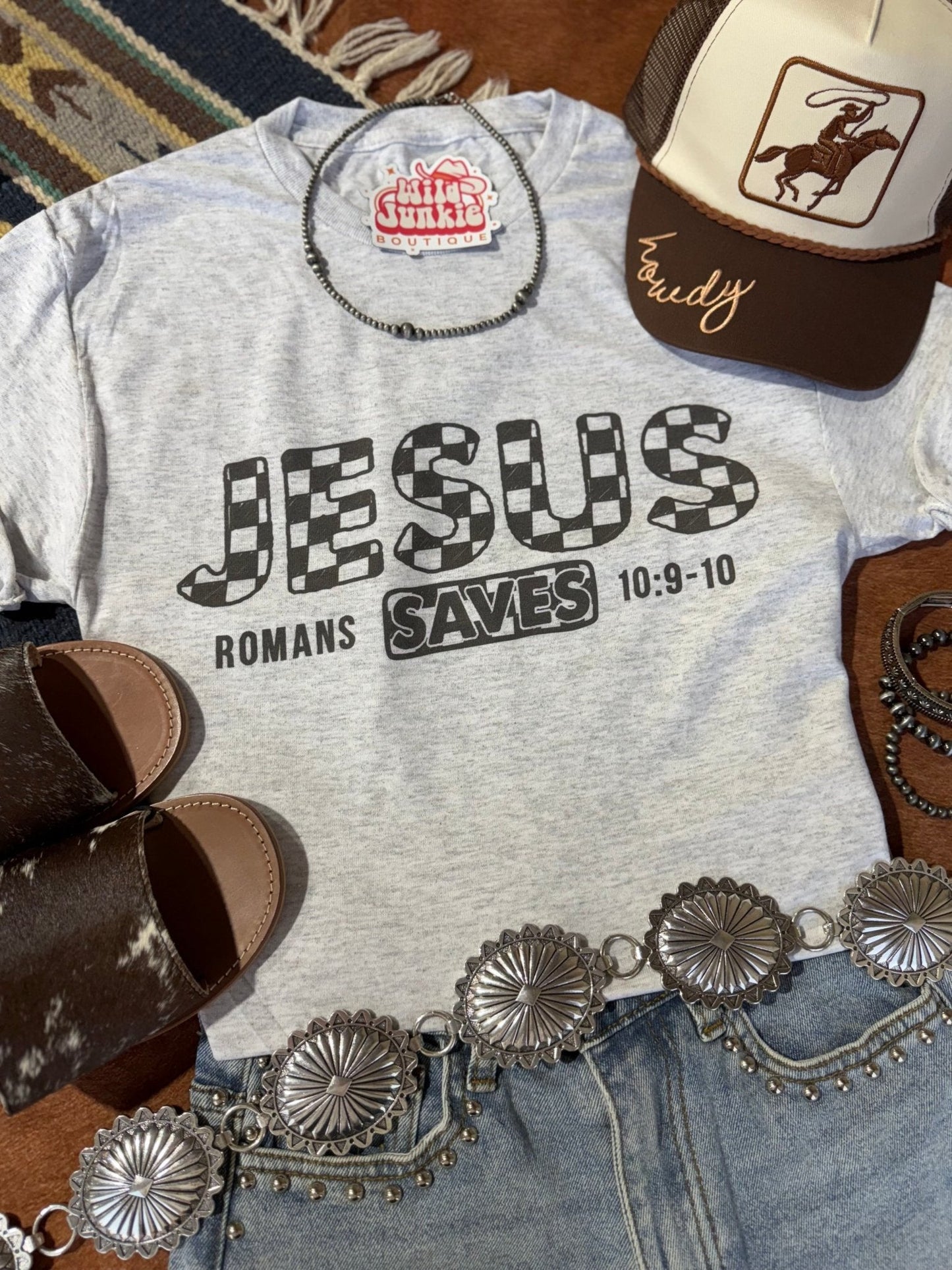 Jesus Saves Graphic Tee