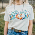 Just a Little Wild Aztec Graphic T-shirt