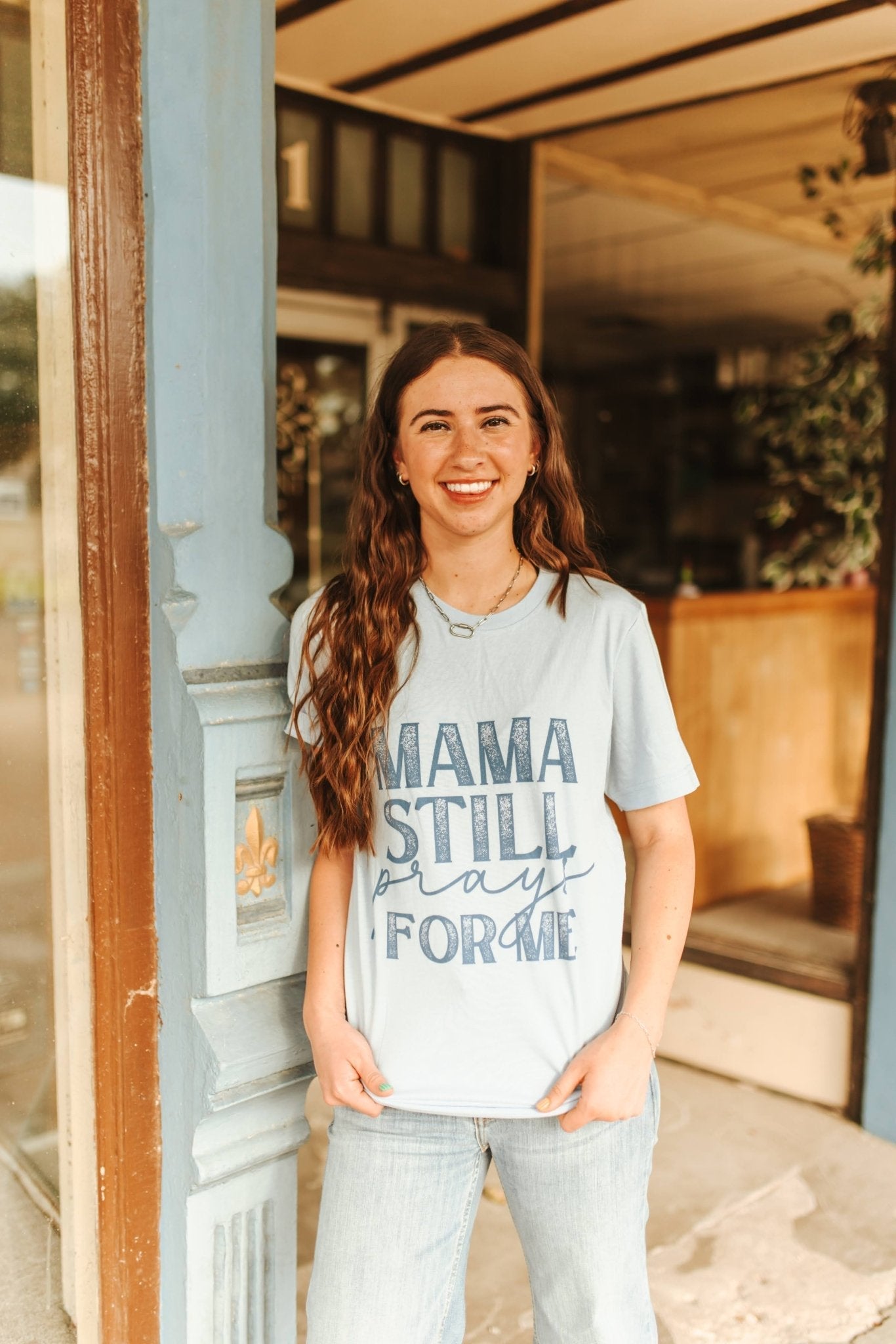 Mama Still Prays For Me Graphic Tee - PREORDER