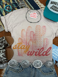 Stay Wild Cactus Graphic Tee