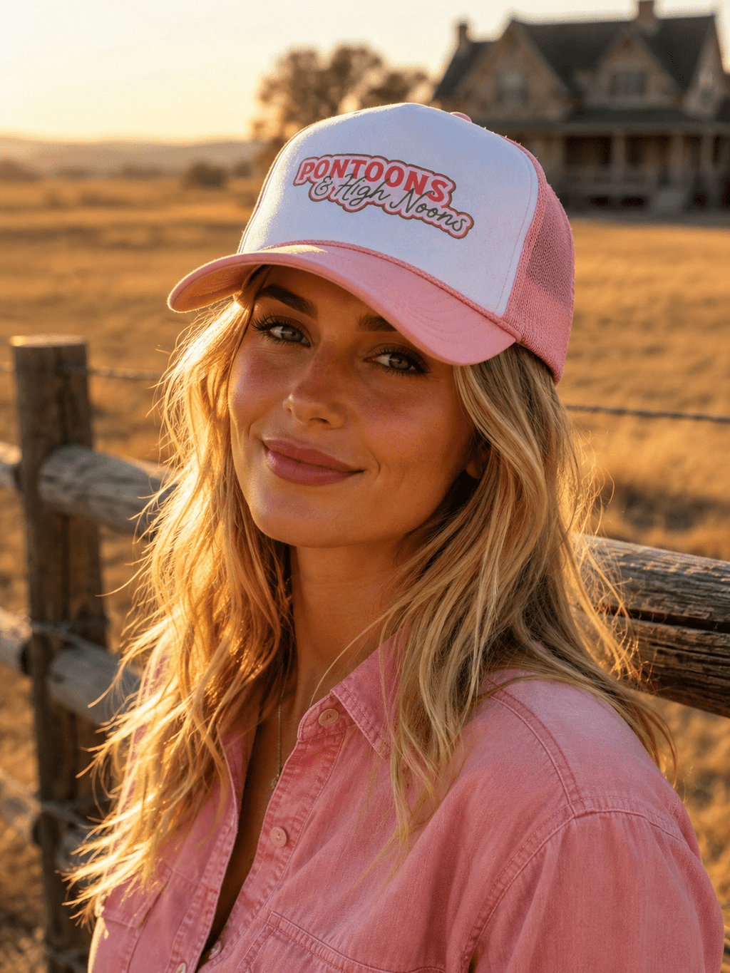 Pontoons & High Noons Trucker Hat