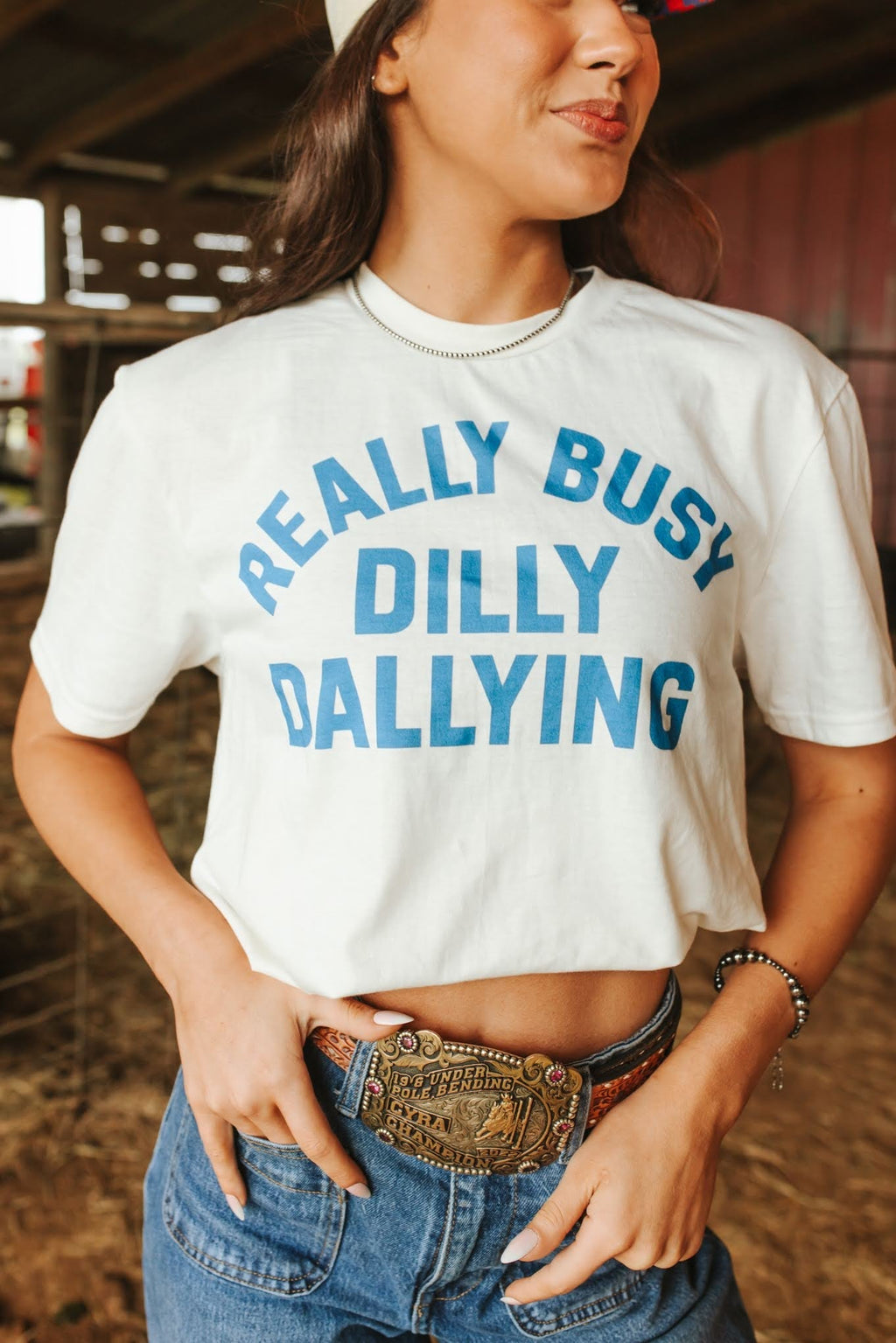 Really Busy Dilly Dallying Graphic Tee