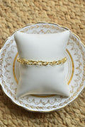 Golden Twisted Rope Bracelet