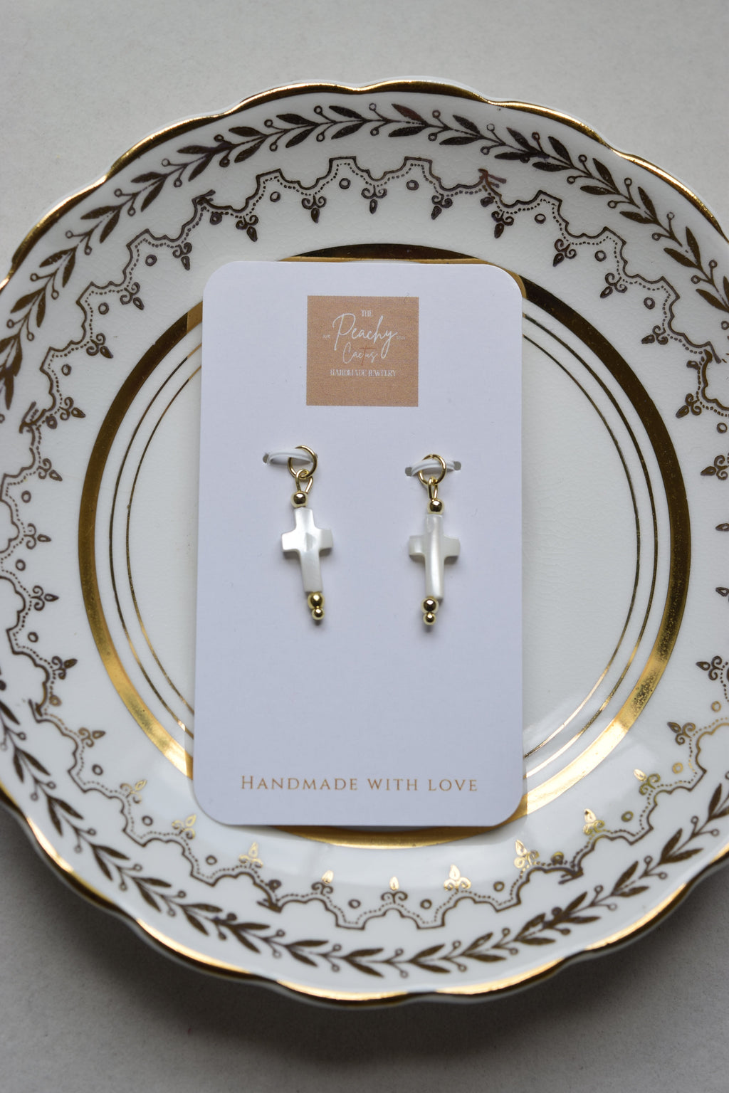 He is Risen Earring Hoop Charms