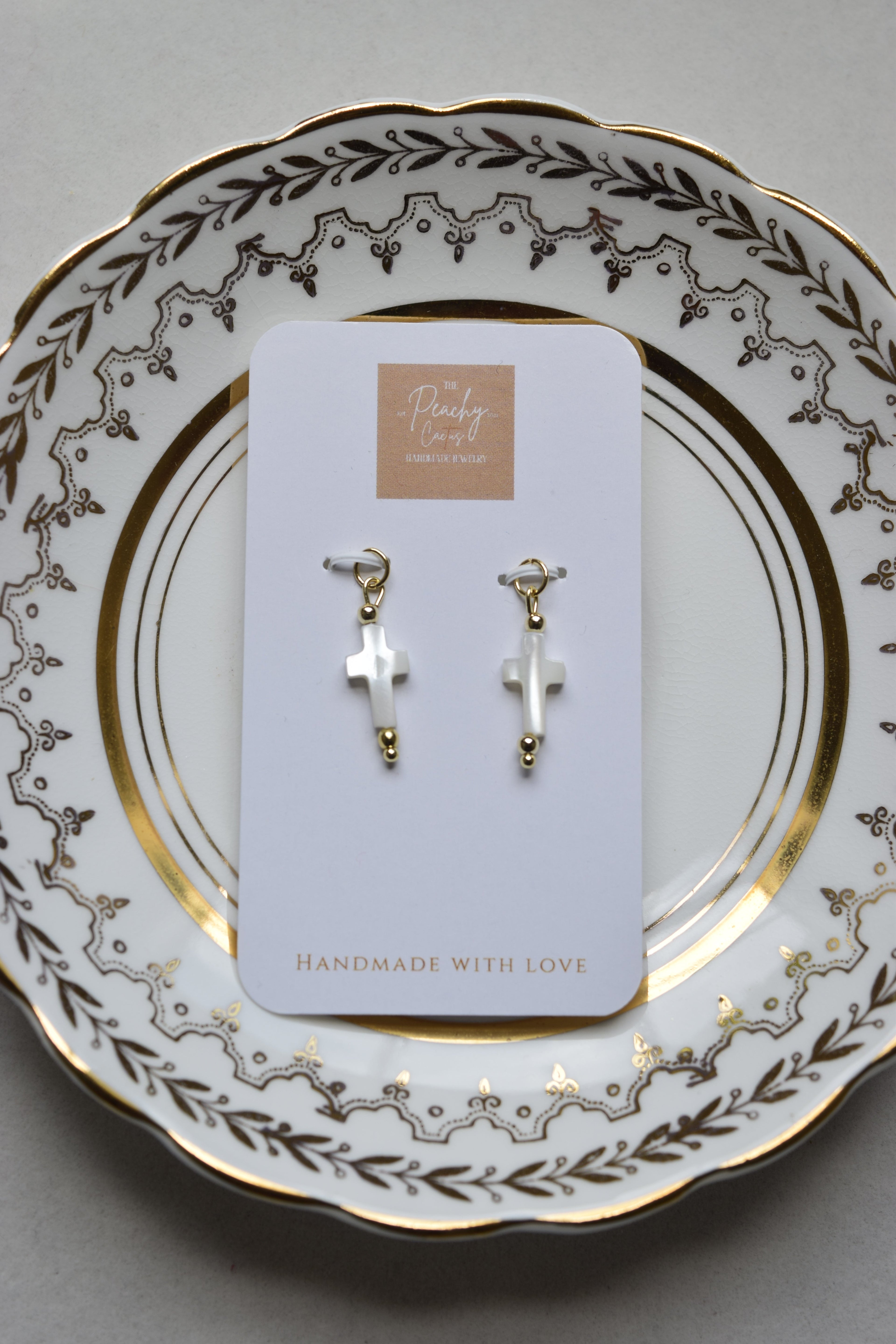 He is Risen Earring Hoop Charms