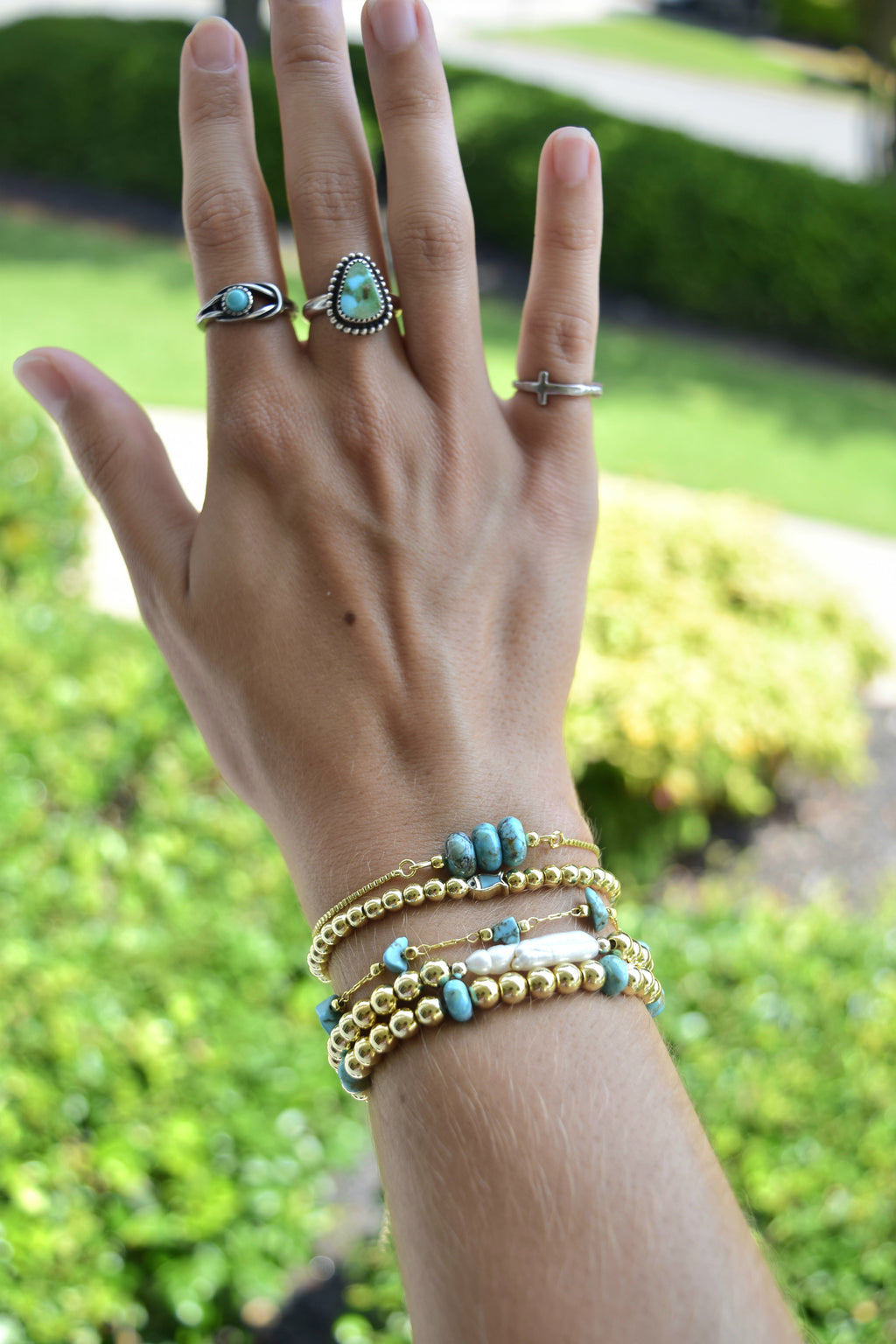 18k gold filled- Fishers of Men Bracelet