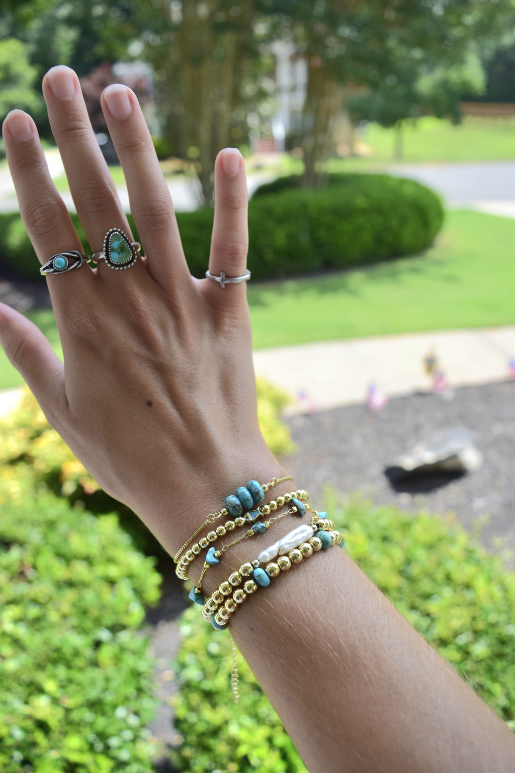 18k gold filled- Fishers of Men Bracelet