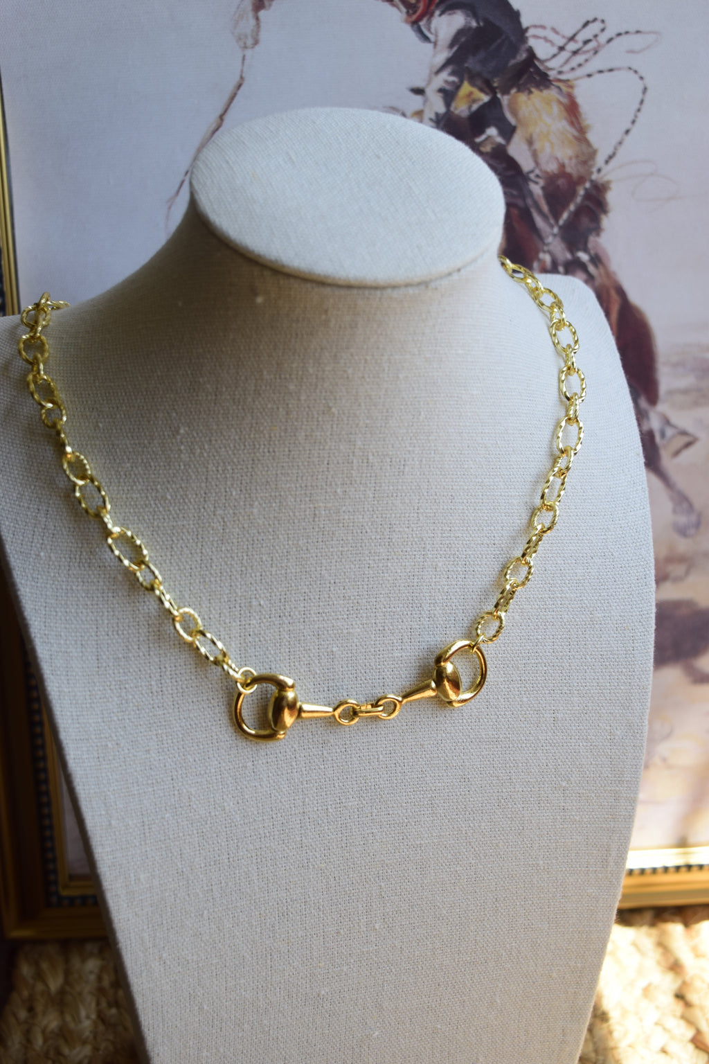 Twisted Bit Necklace