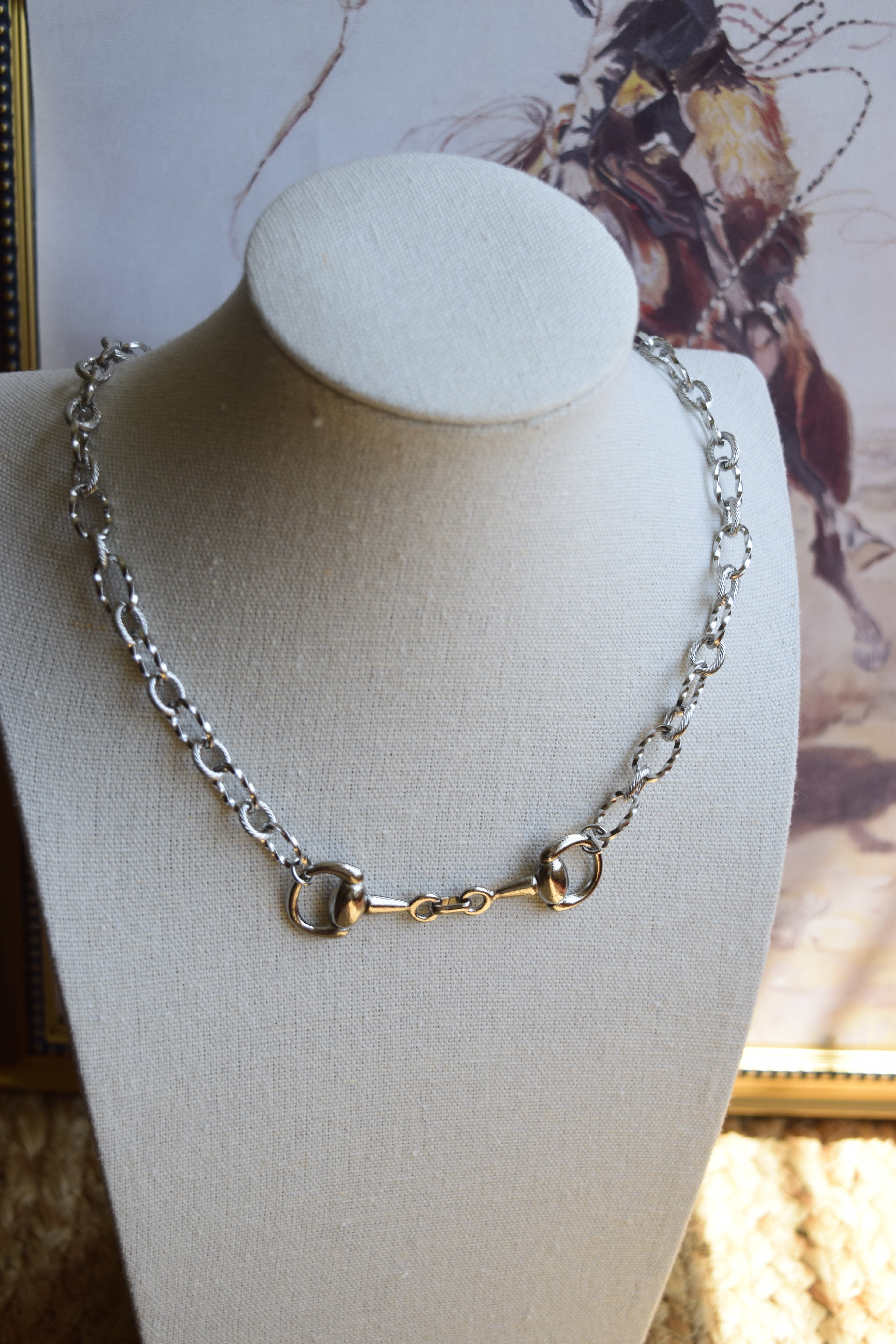 Twisted Bit Necklace
