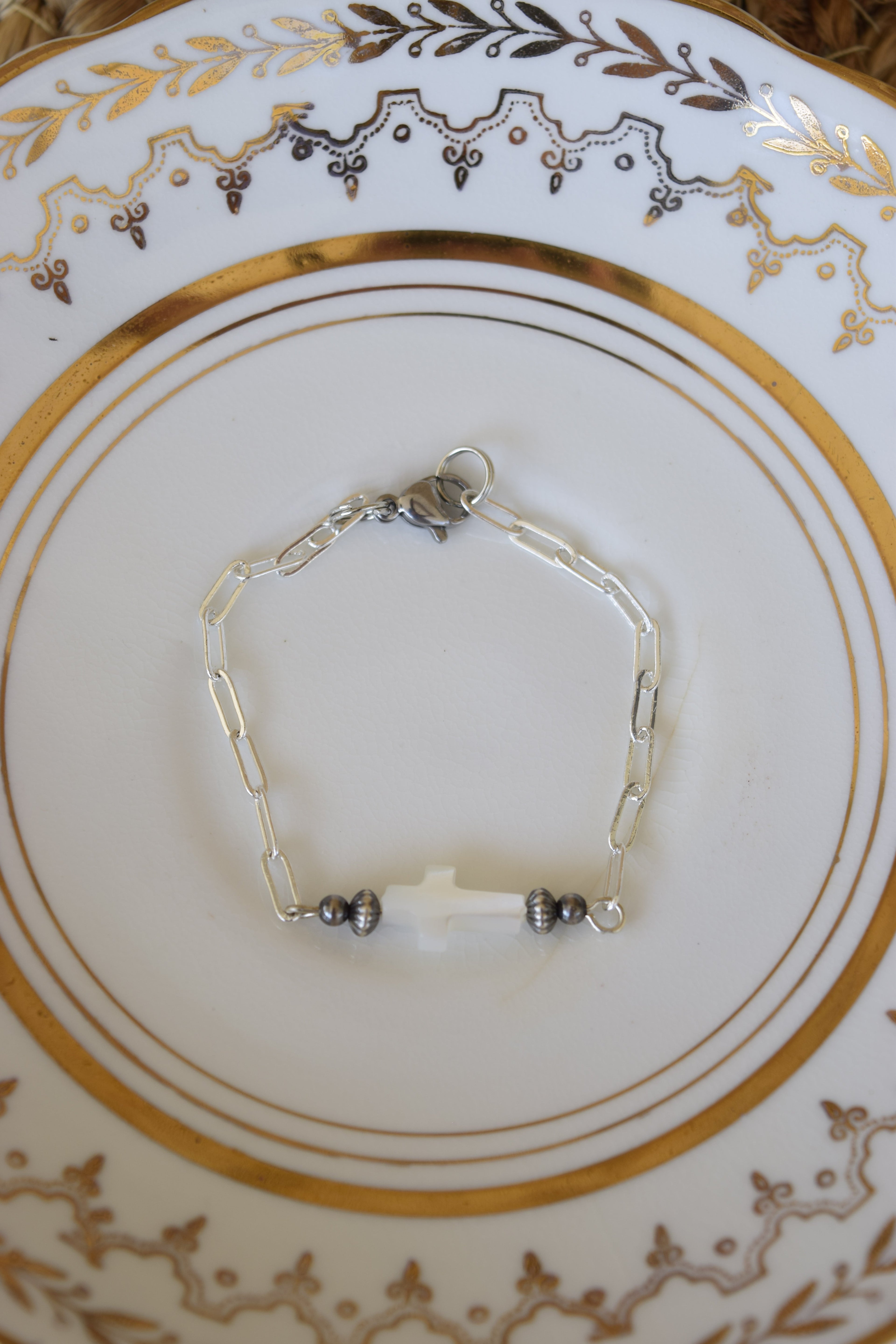 By His Grace Bar Bracelet