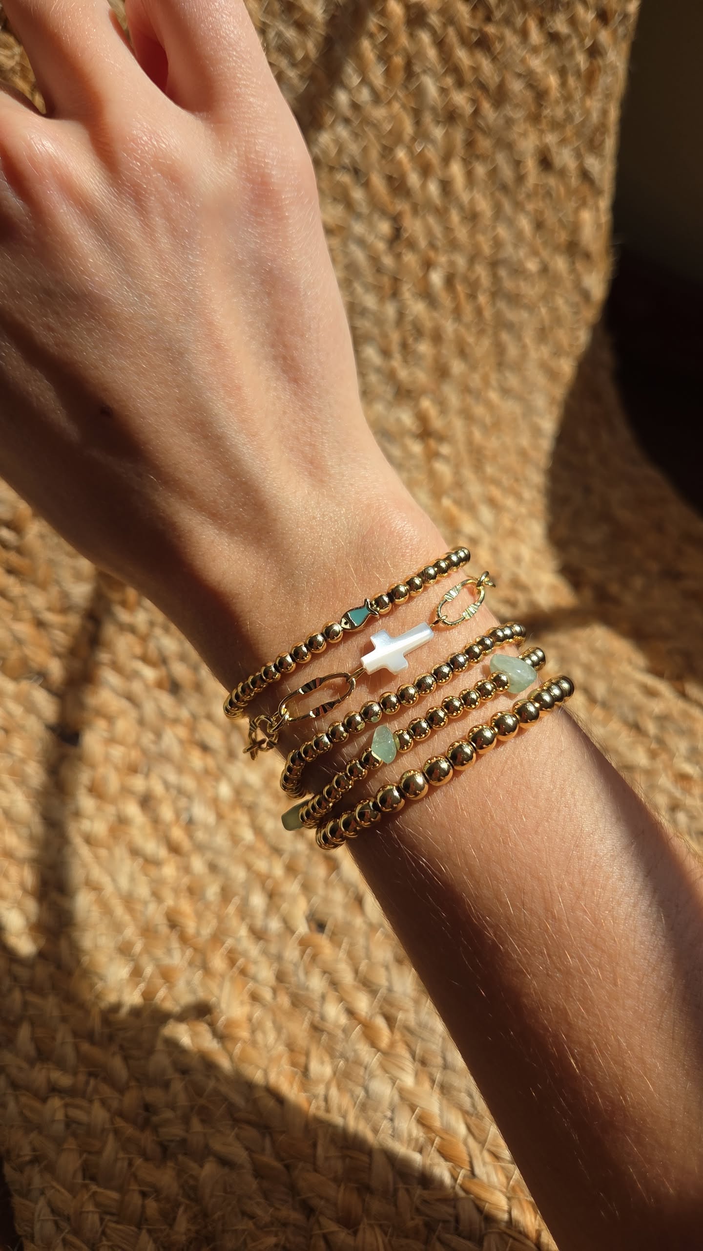 By His Grace bracelet in gold