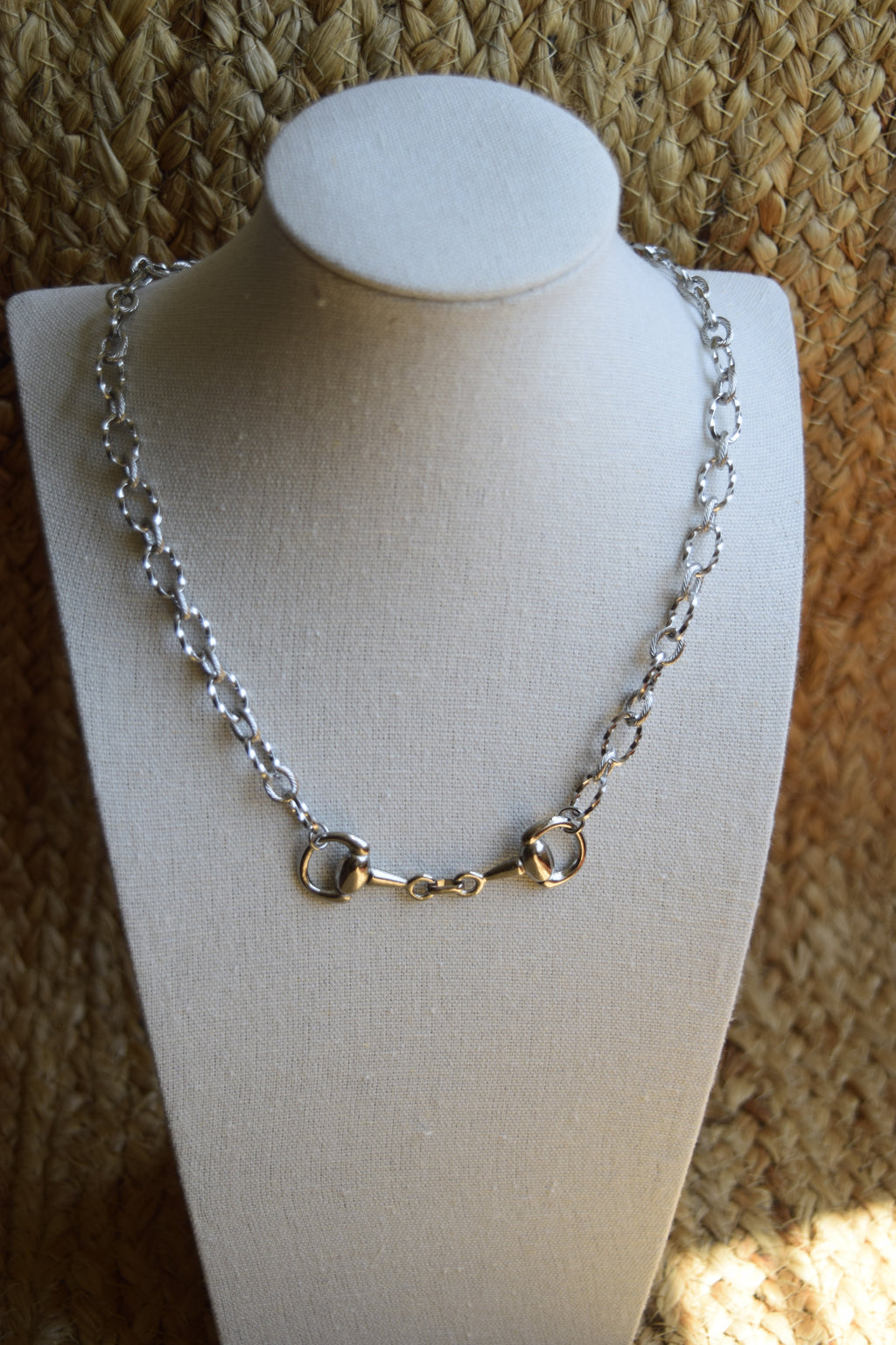 Twisted Bit Necklace