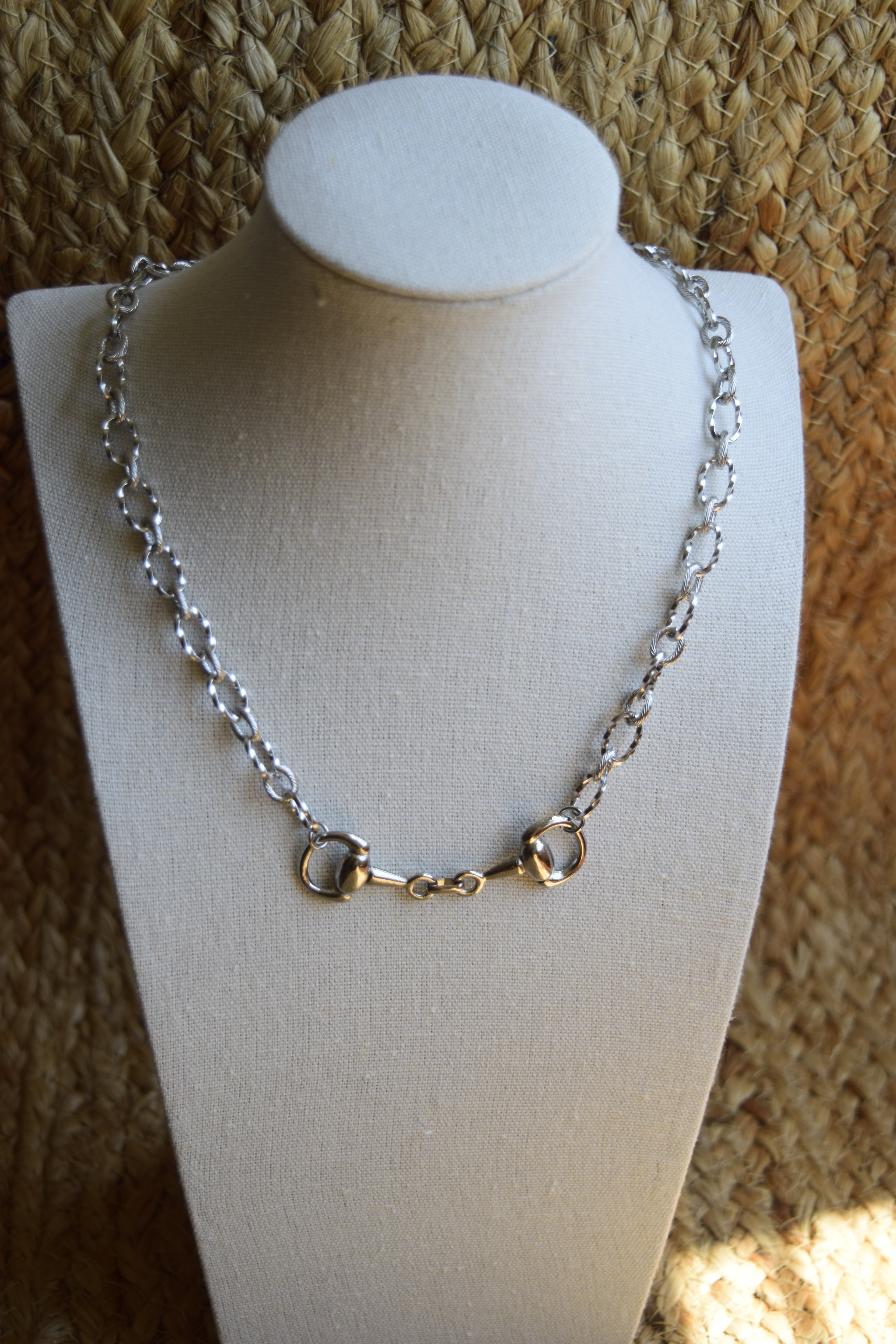 Twisted Bit Necklace