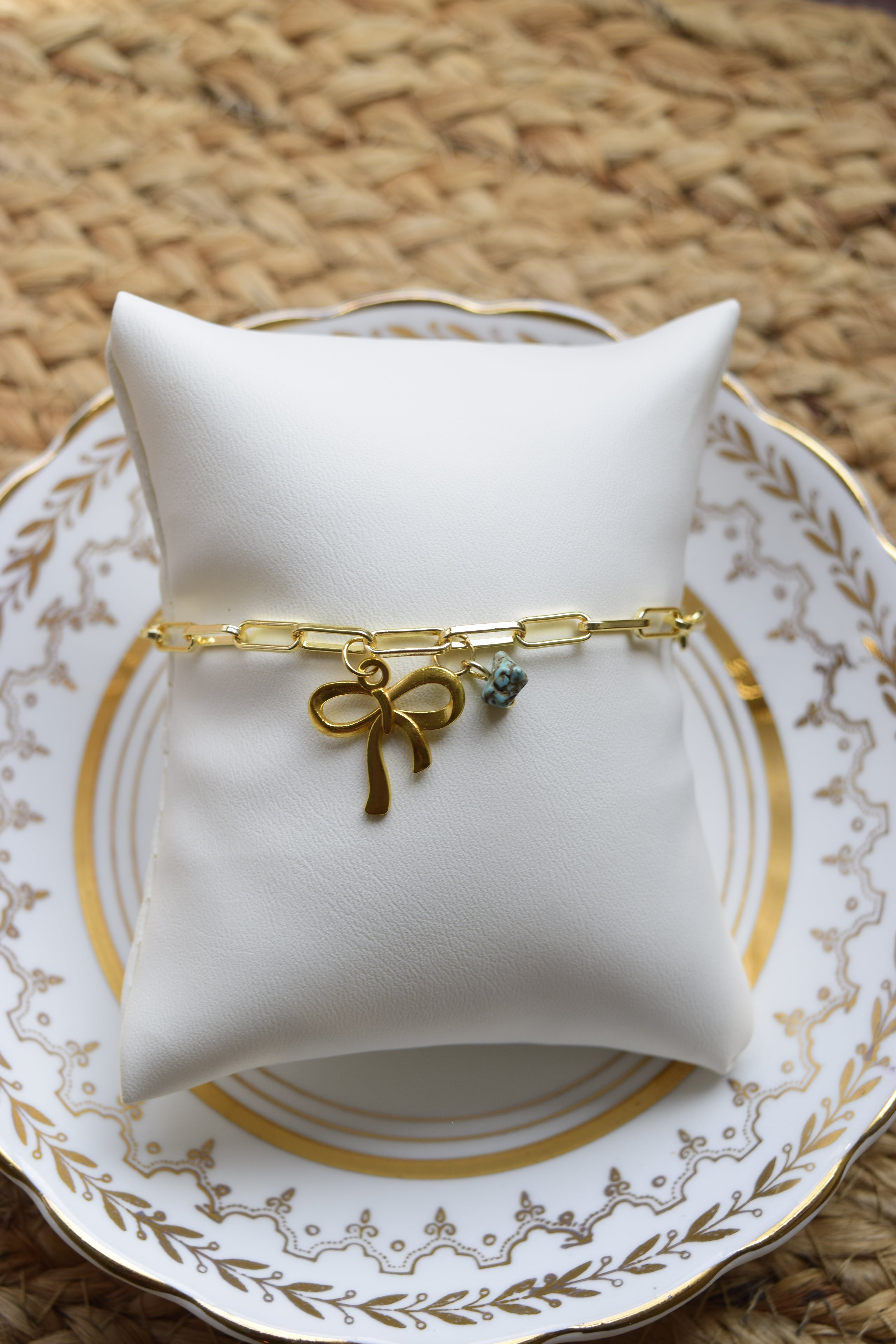 Cowgirls wear bows too bracelet