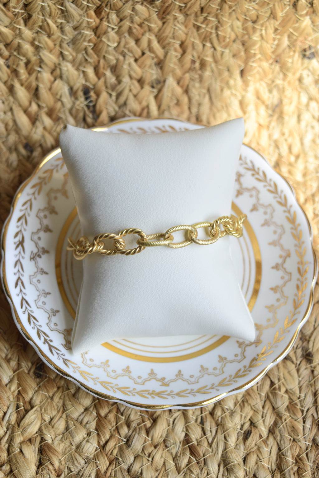 Country Chunky Chain Statement Bracelets