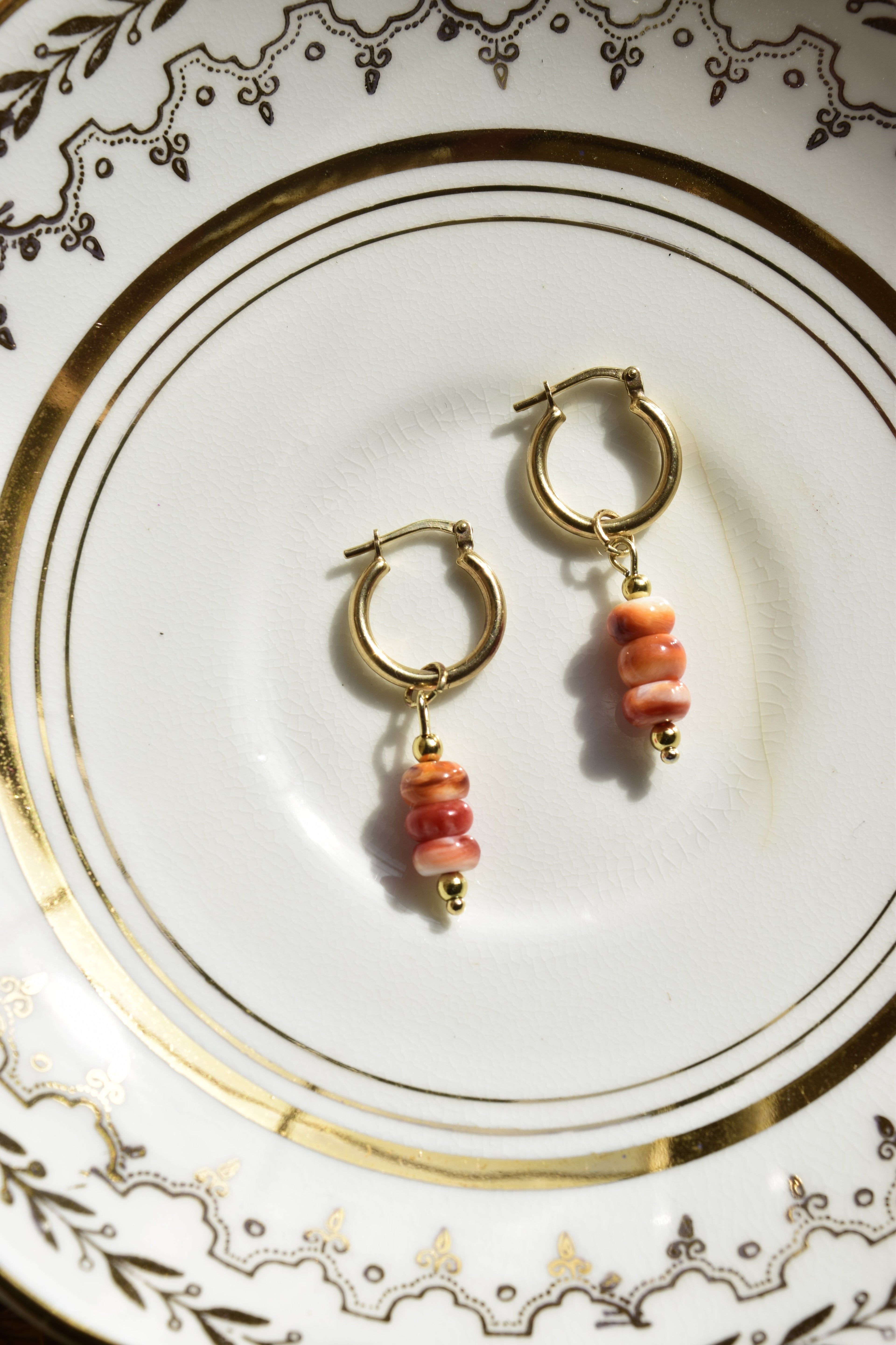 Sweet Arancia Earring Hoop Charms