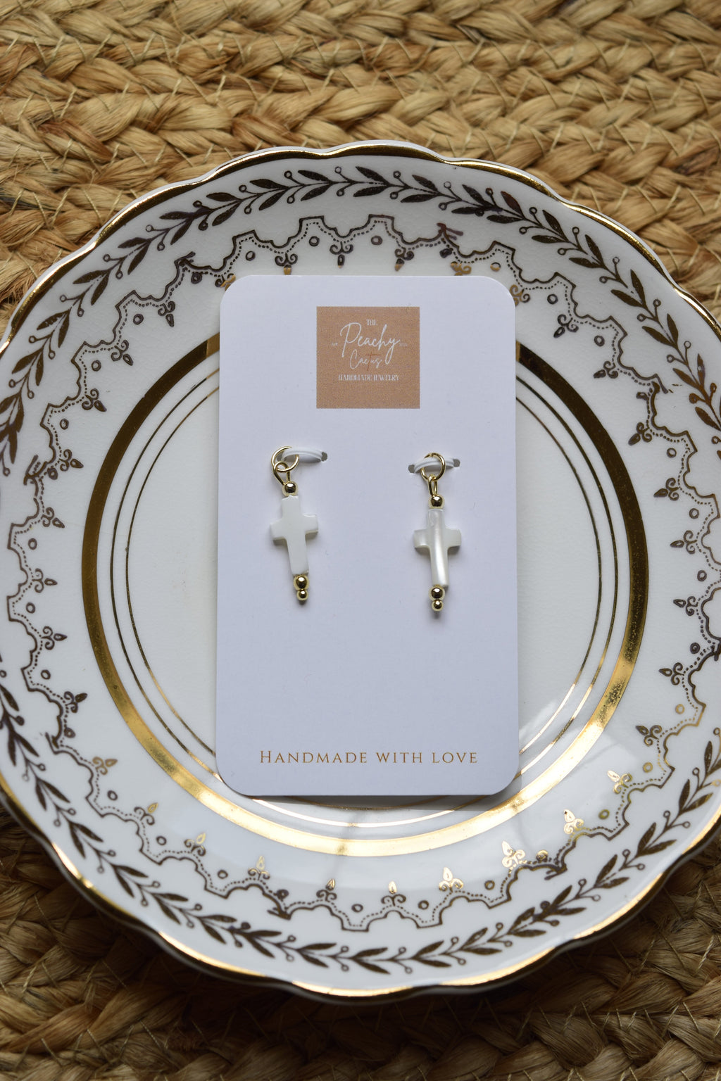 He is Risen Earring Hoop Charms