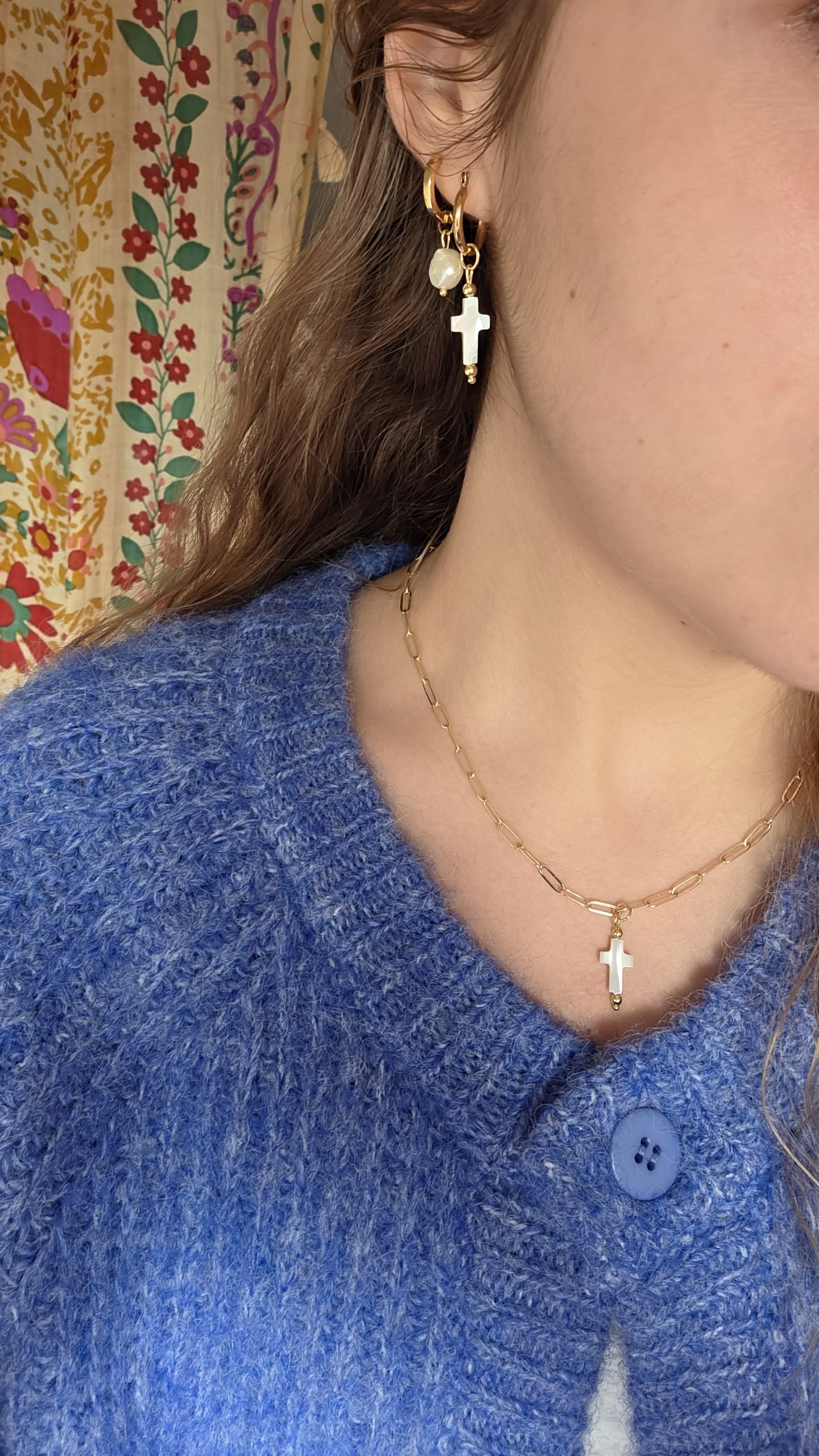 He is Risen Earring Hoop Charms