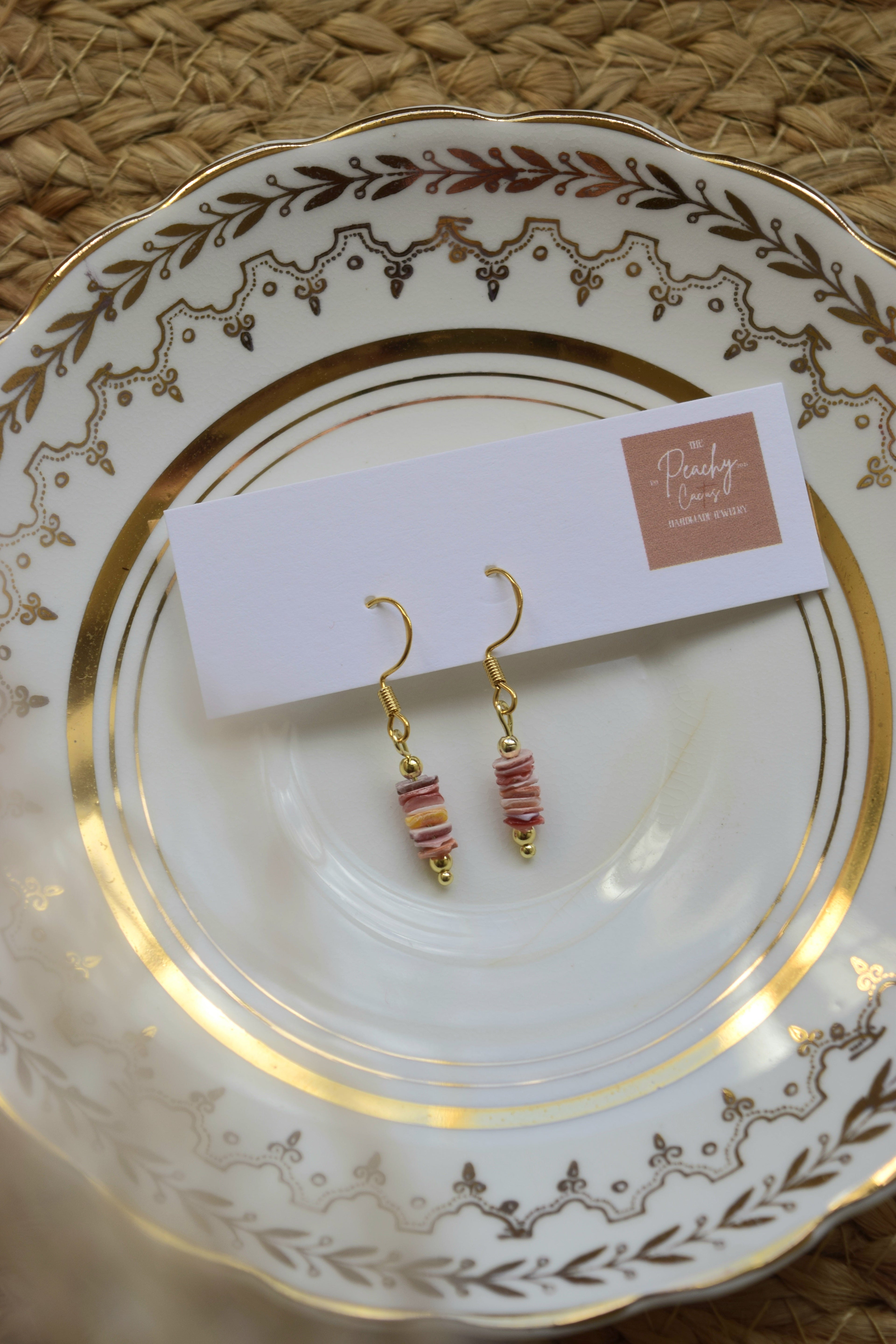 Golden il Lido dangles