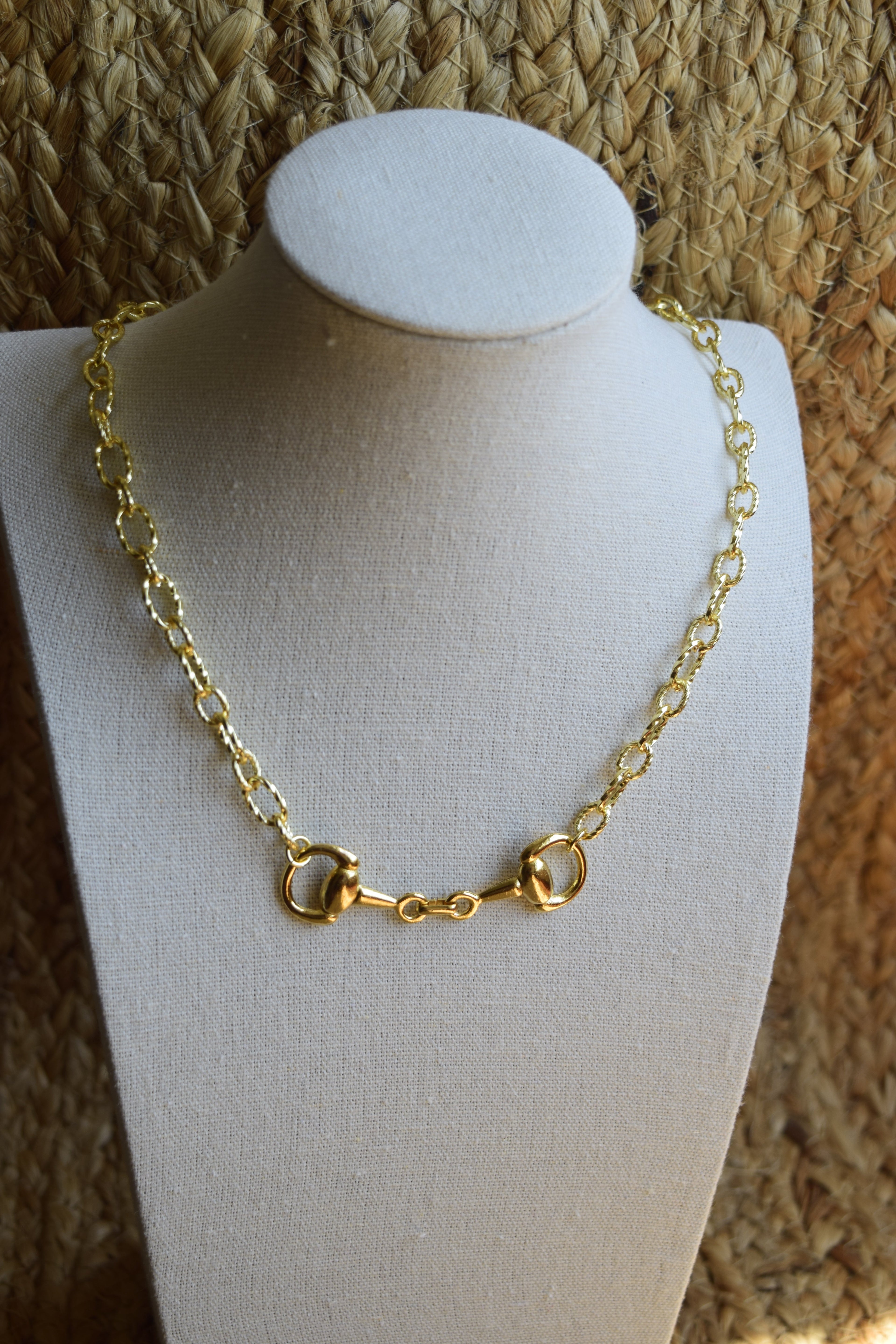Twisted Bit Necklace