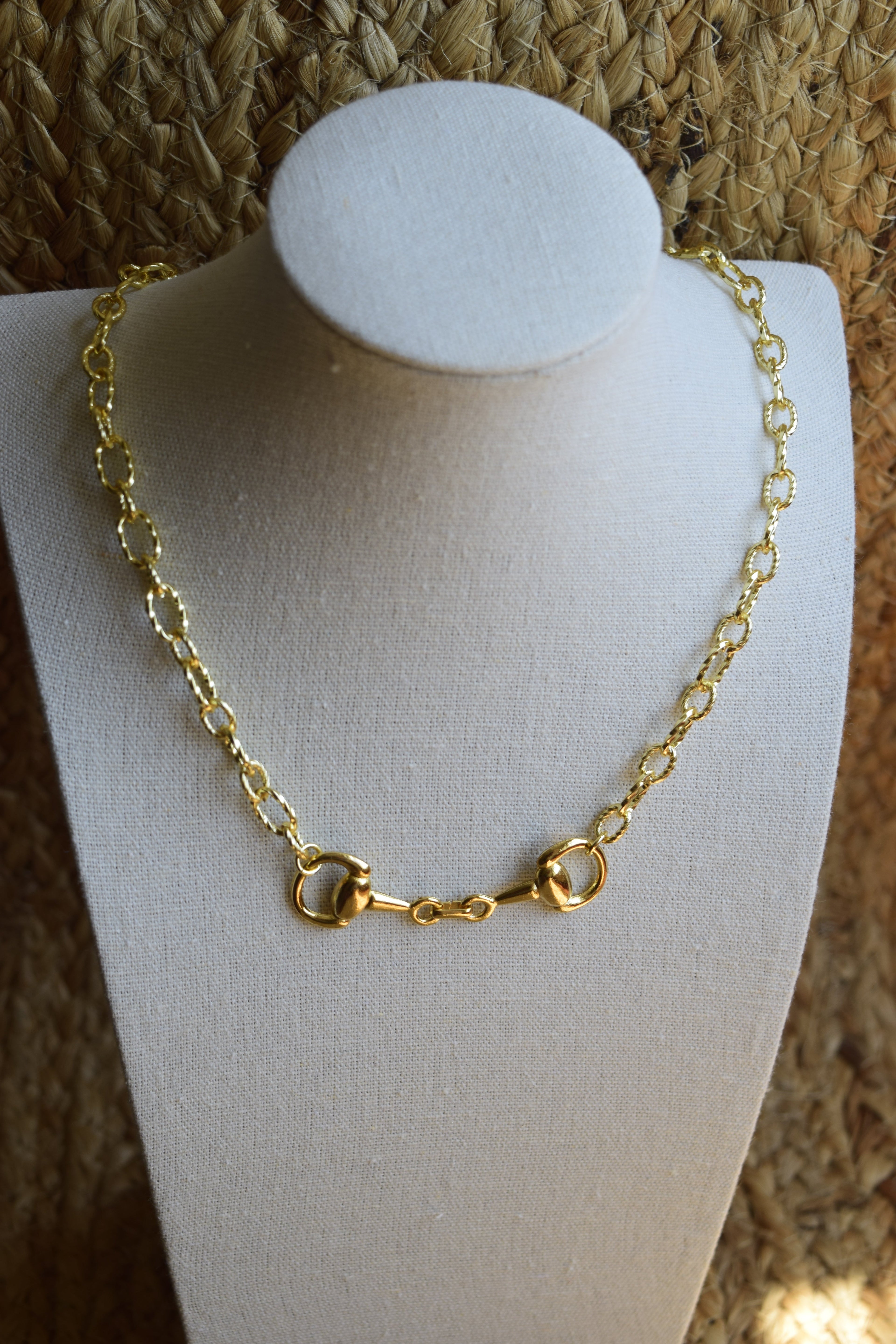 Twisted Bit Necklace