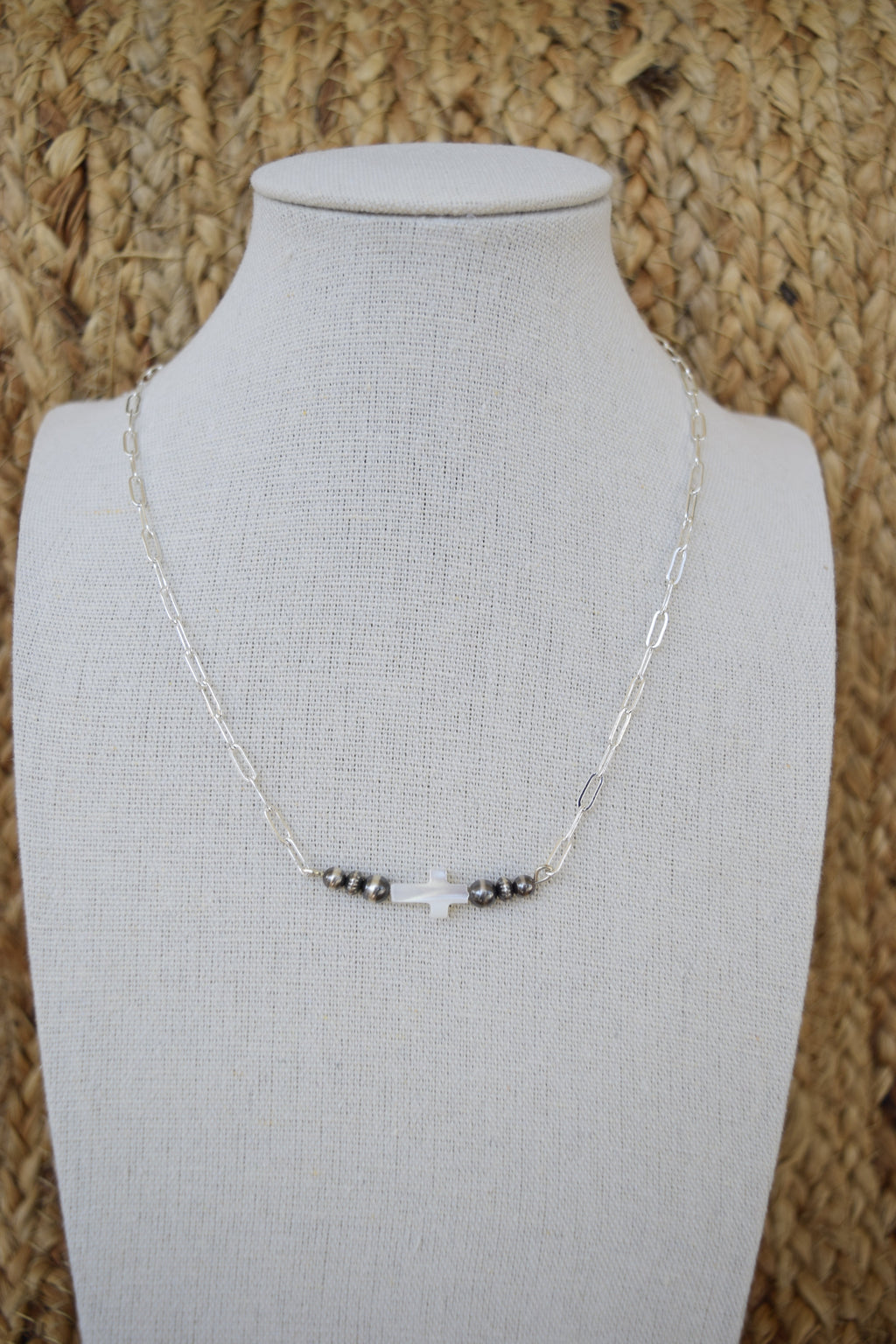 By His Grace bar necklace