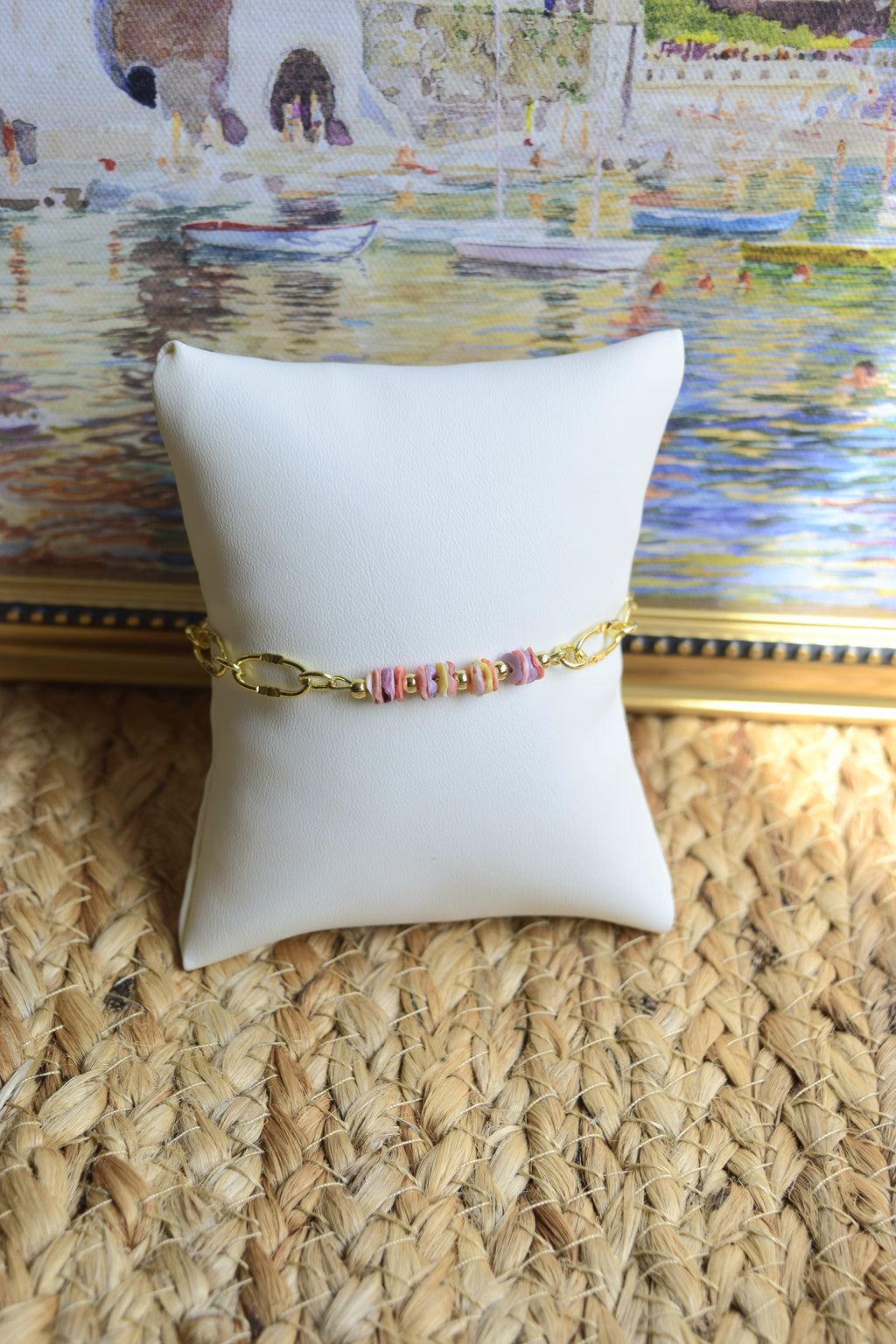 Golden il Lido bar bracelet