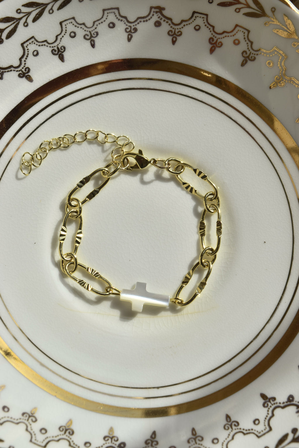 By His Grace bracelet in gold