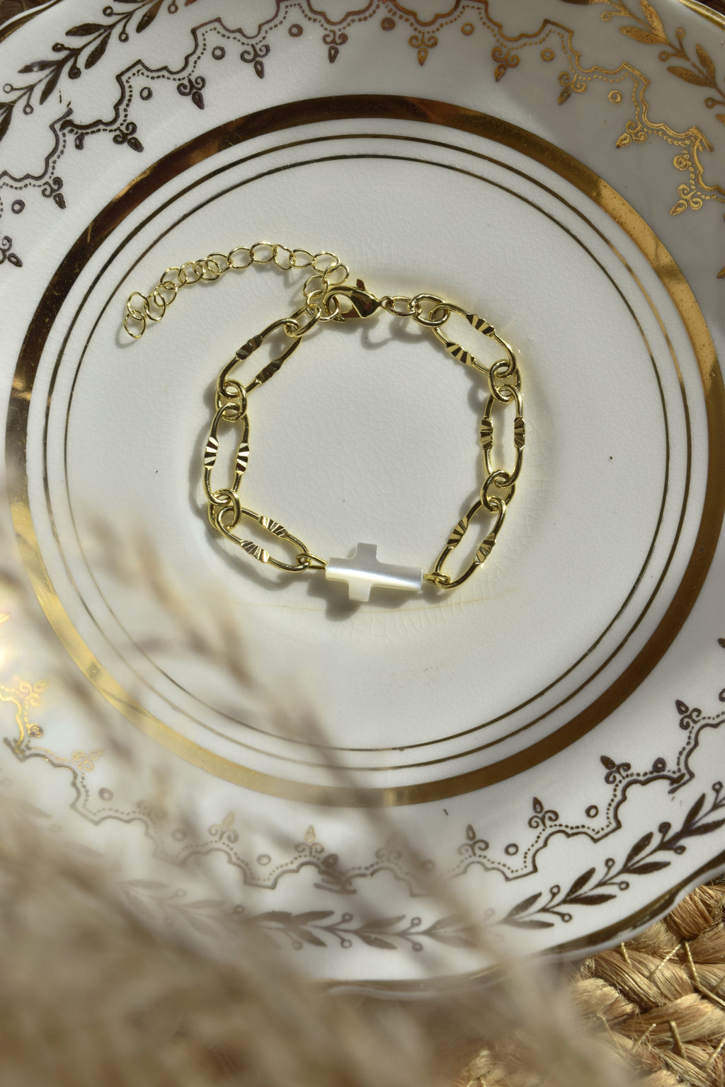 By His Grace bracelet in gold