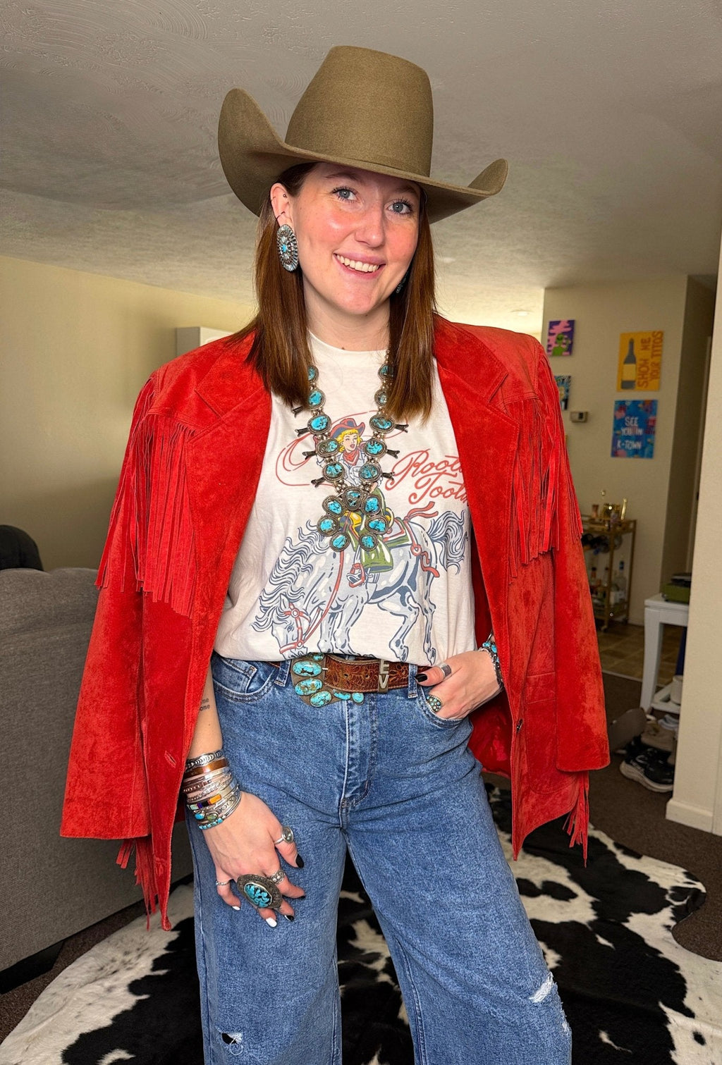 Rootin Tootin Cowgirl Graphic Tee