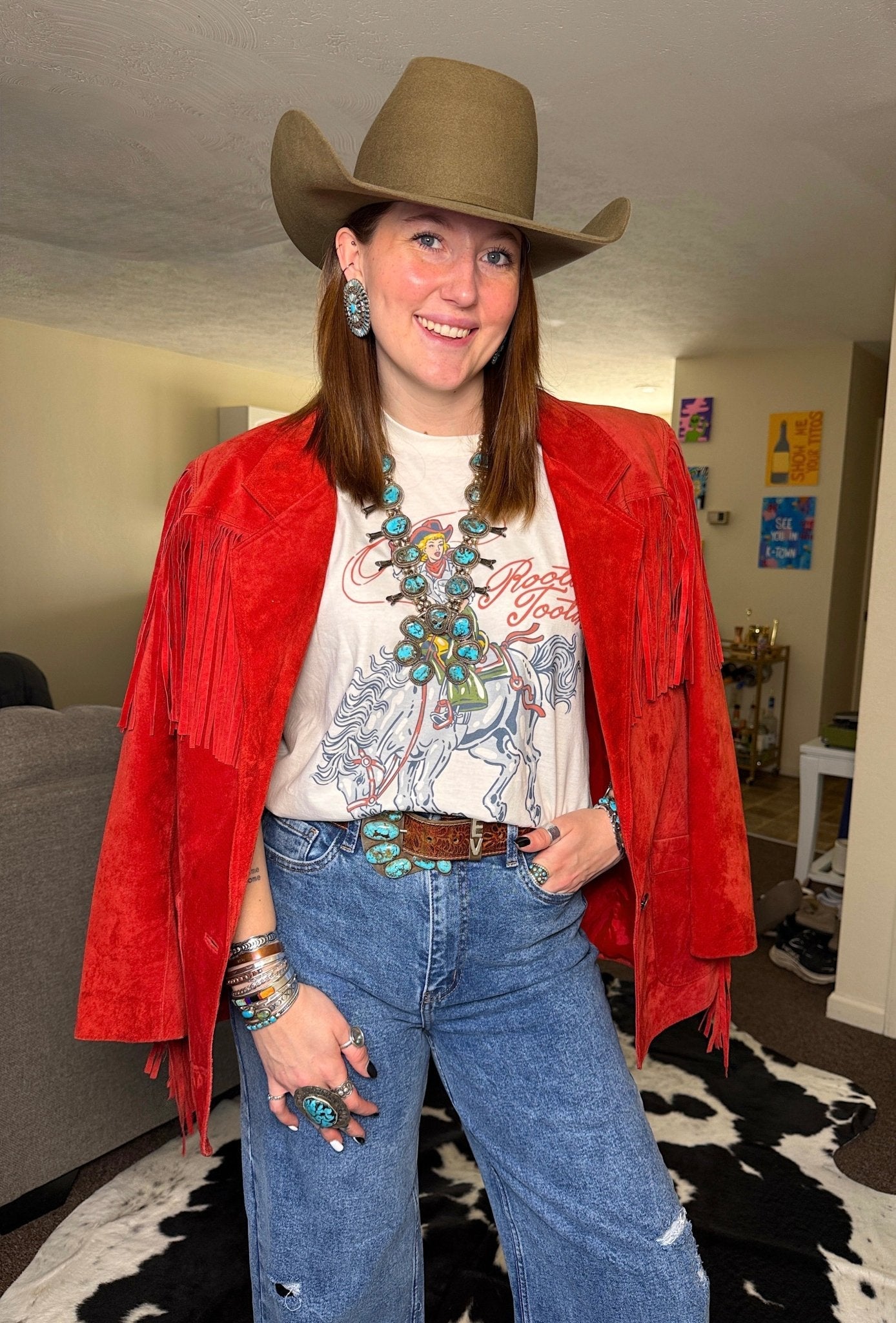 Rootin Tootin Cowgirl Graphic Tee