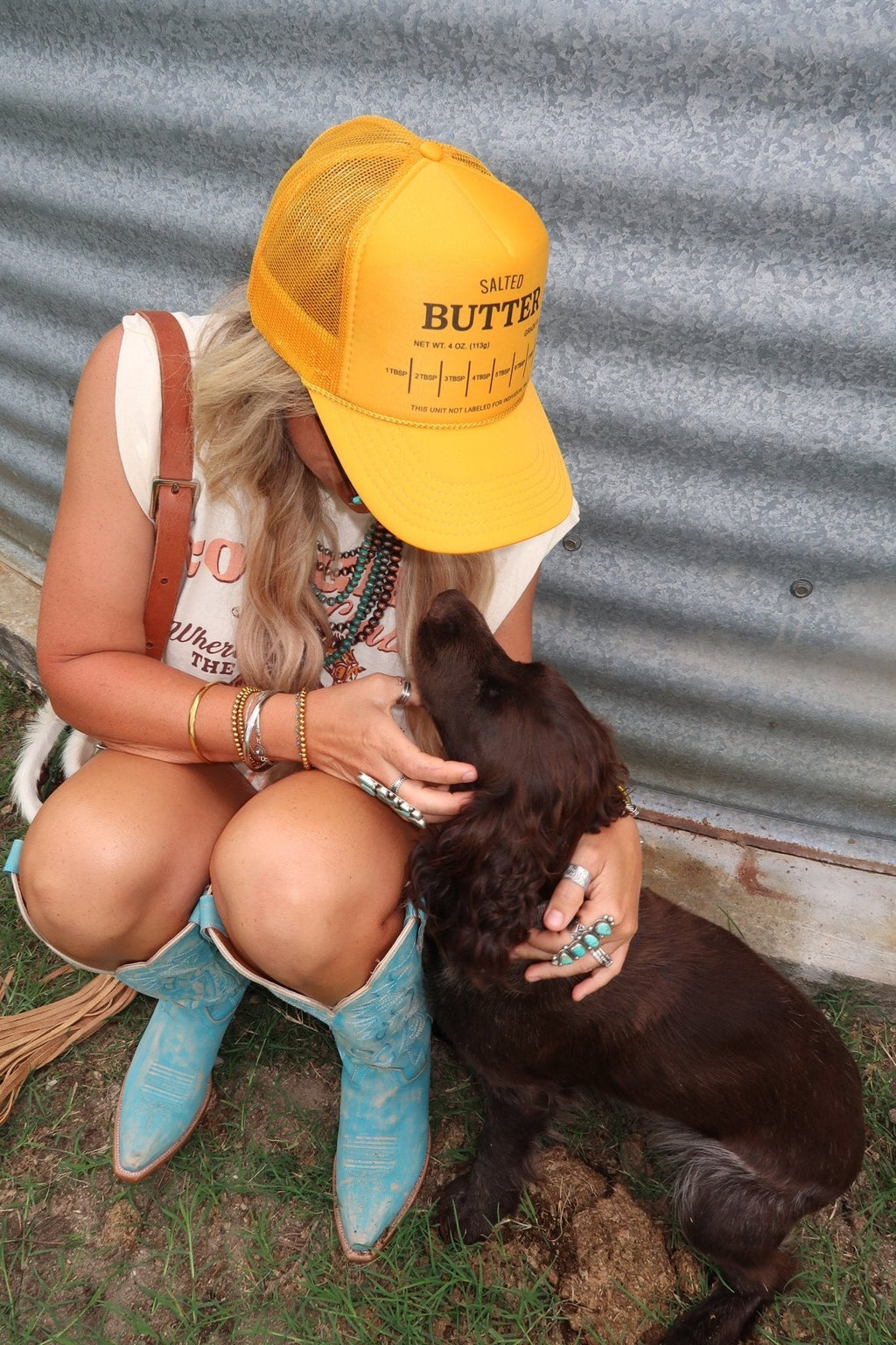 Salted Butter Stick Trucker Hat
