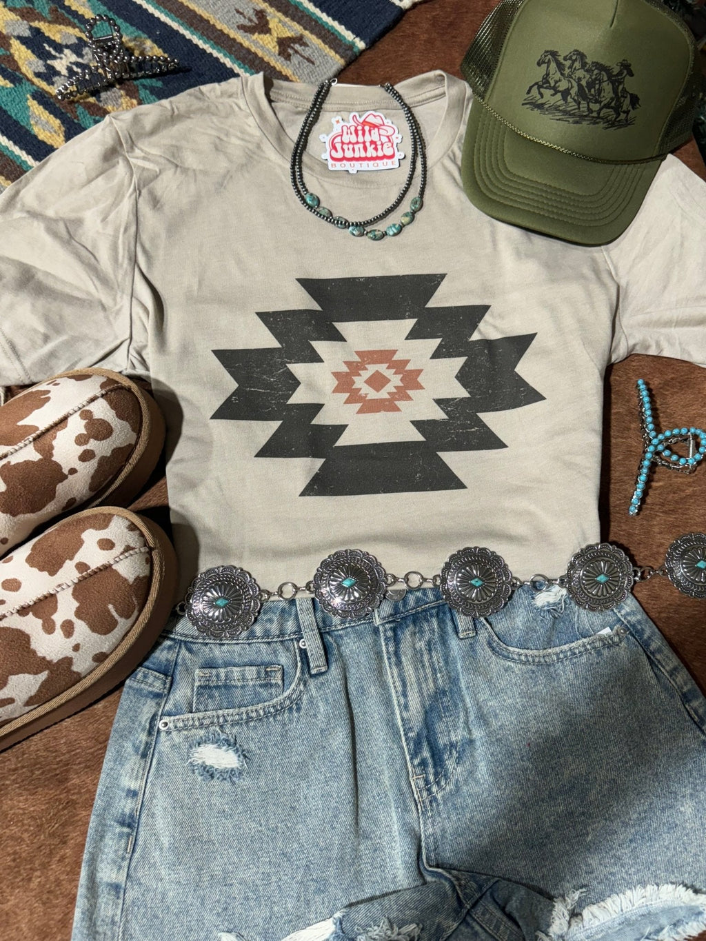 Simple Aztec Graphic Tee