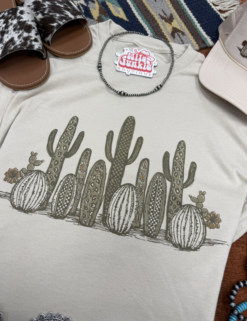 Western Cactus Garden Graphic Tee