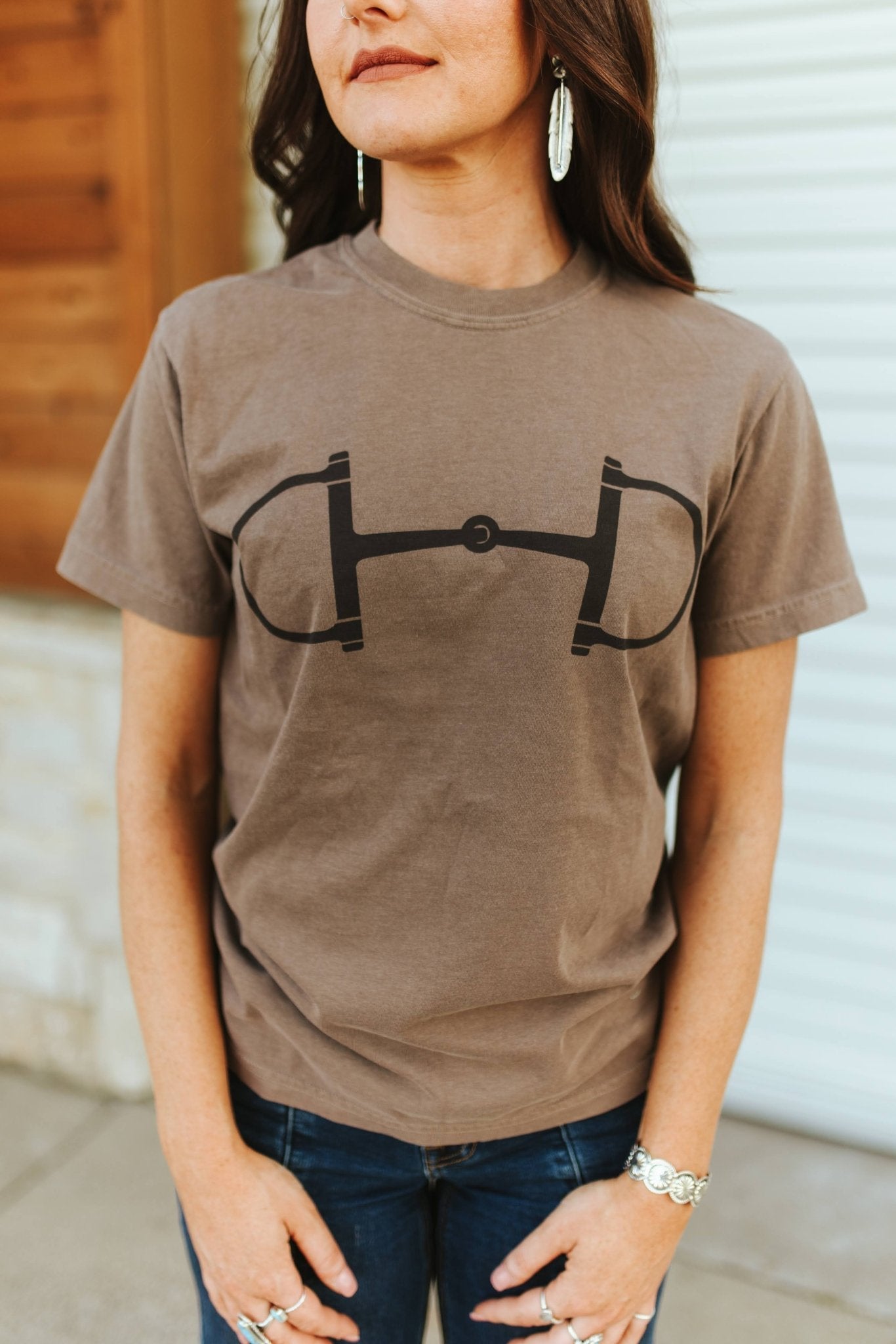 Western Horse Bit Graphic Tee