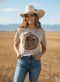 Western Saddle Graphic Tee