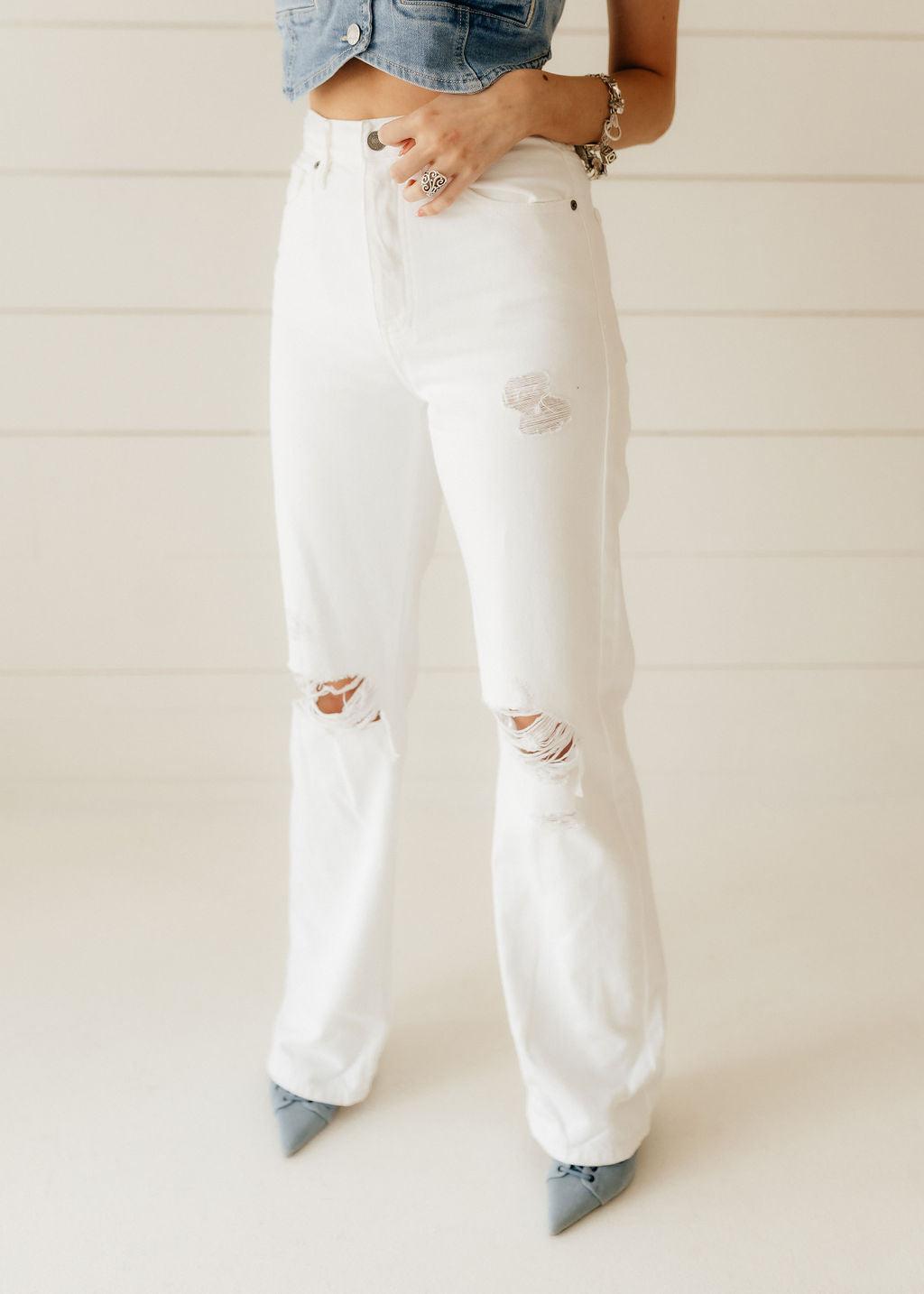 SALE The Serena Jean in White